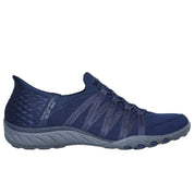 100593W - SKECHERS SLIP-INS RELAXED FIT: BREATHE-EASY - ROLL-WITH-ME
