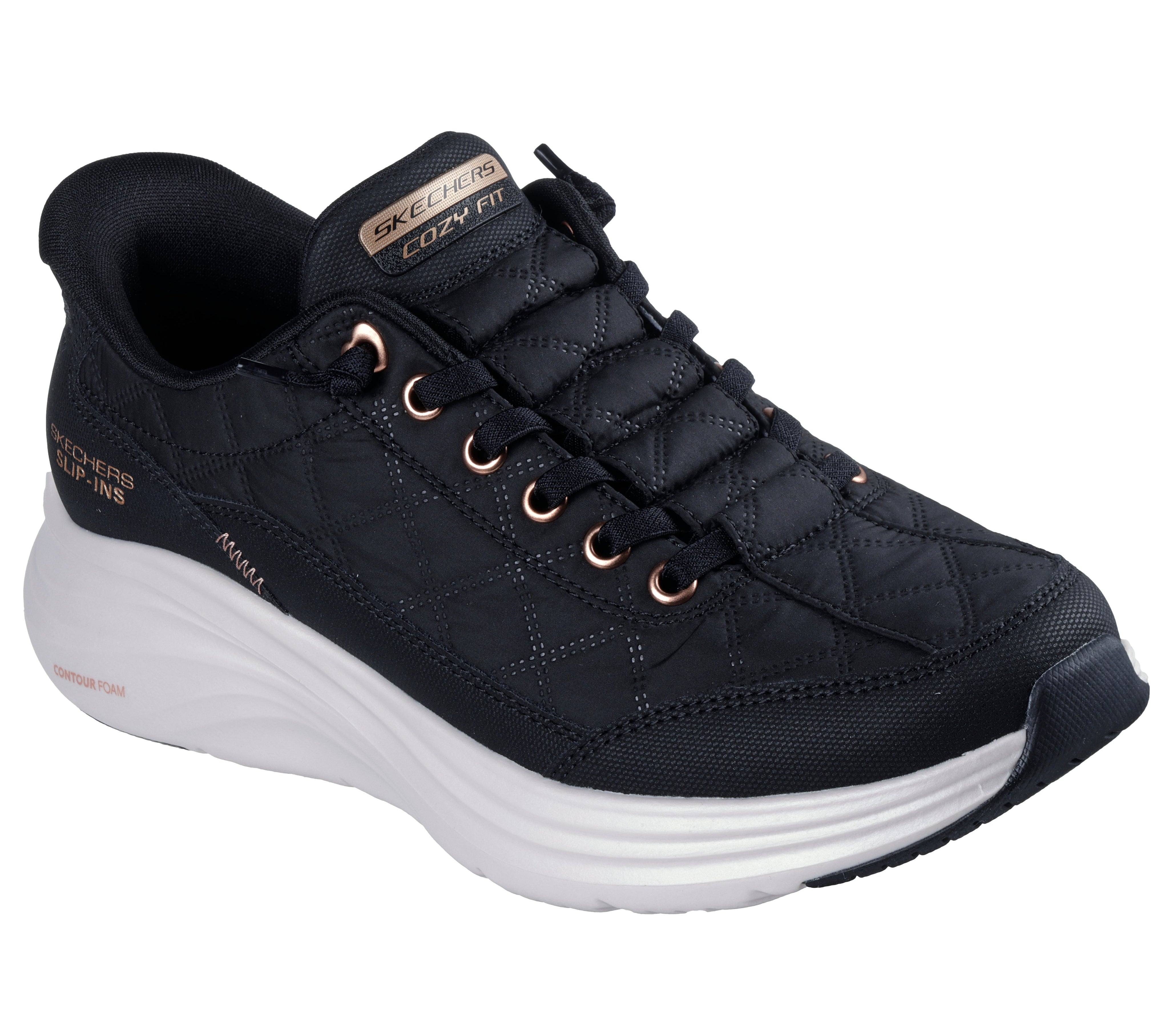 150413W - SKECHERS SLIP-INS: CONTOUR FOAM - COZY FIT GOLDEN HOUR