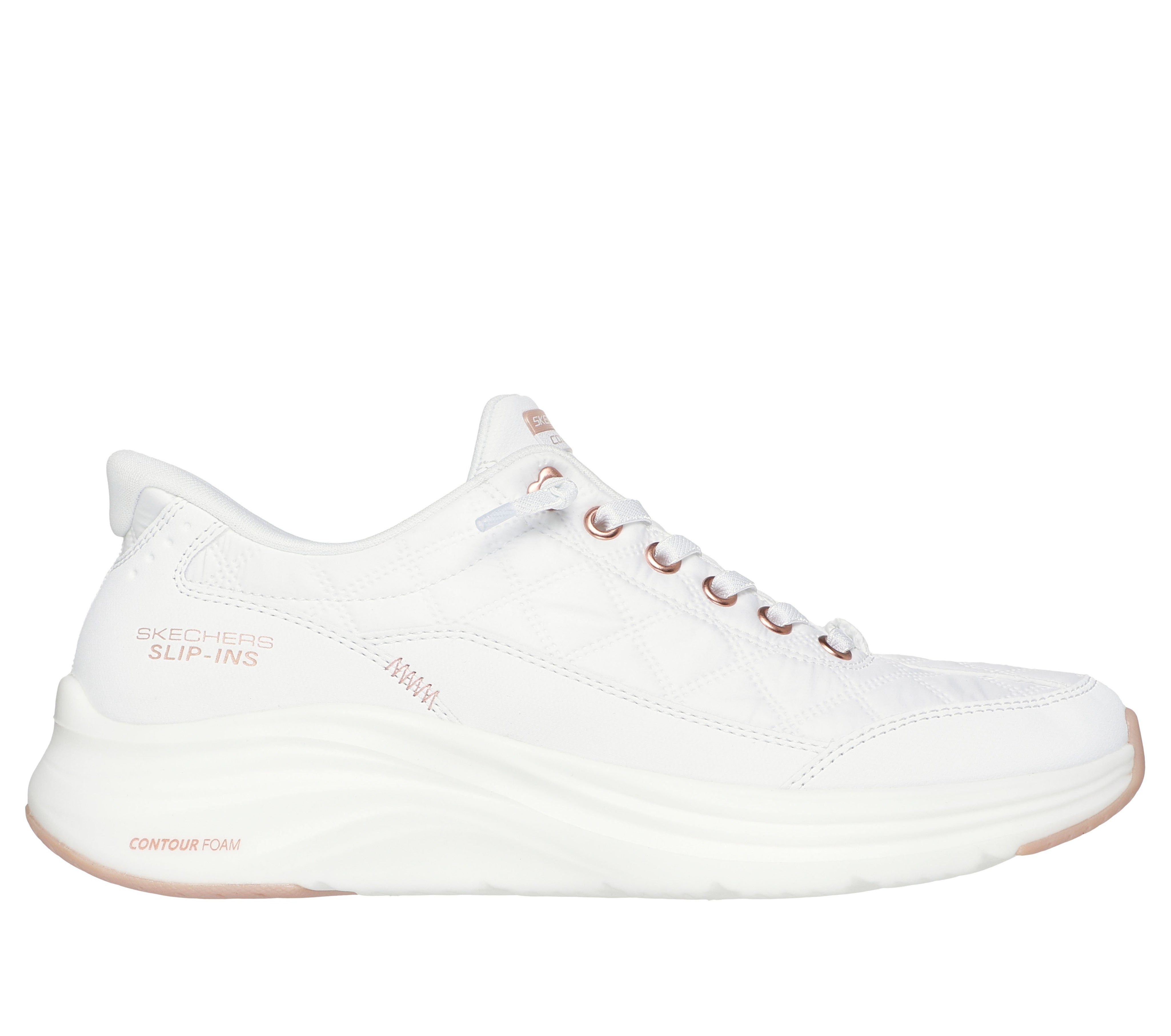 150413W - SKECHERS SLIP-INS: CONTOUR FOAM - COZY FIT GOLDEN HOUR