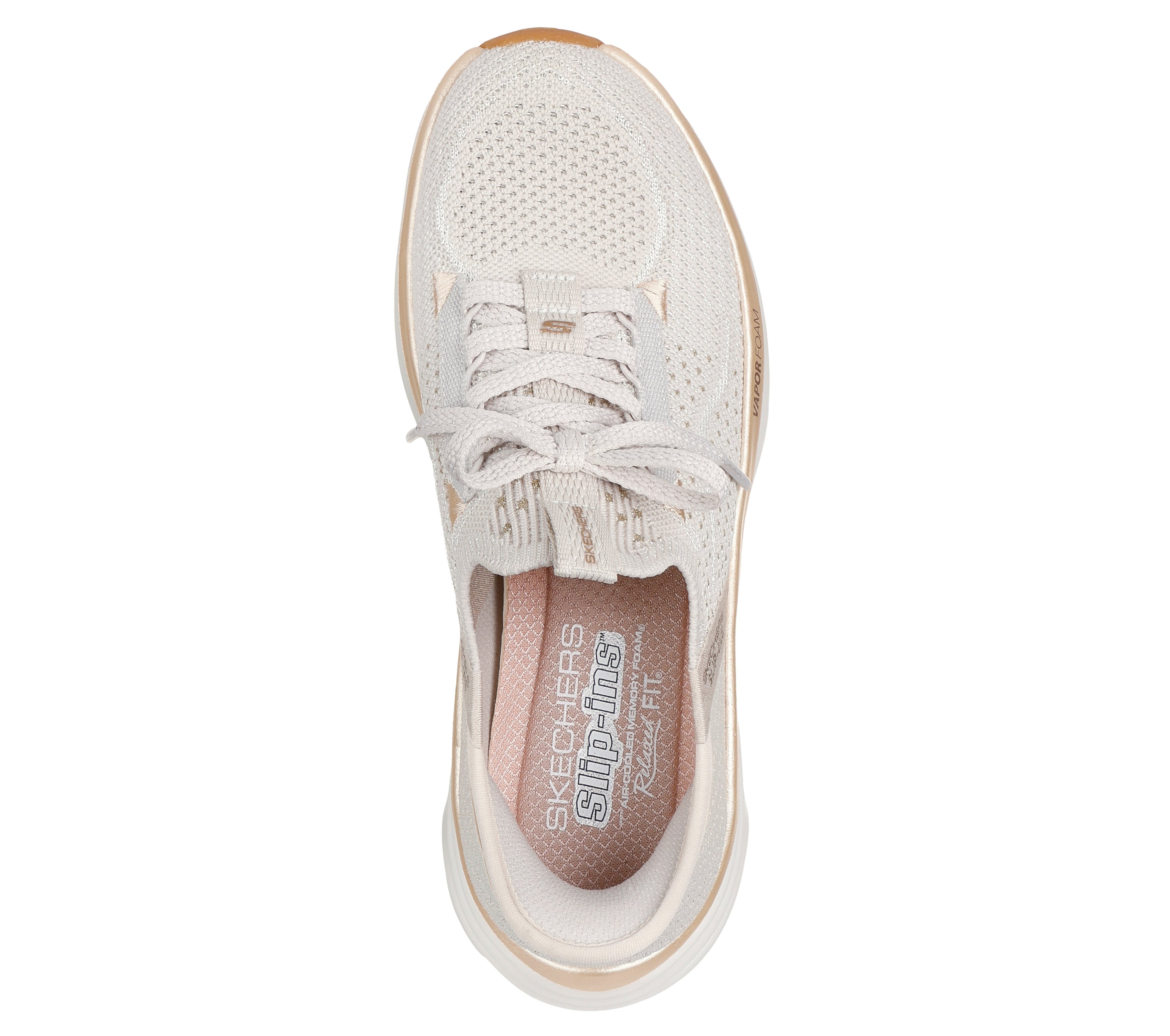 150584 - SKECHERS SLIP-INS RELAXED FIT: D'LUX VAPOR - EVENING GLOW