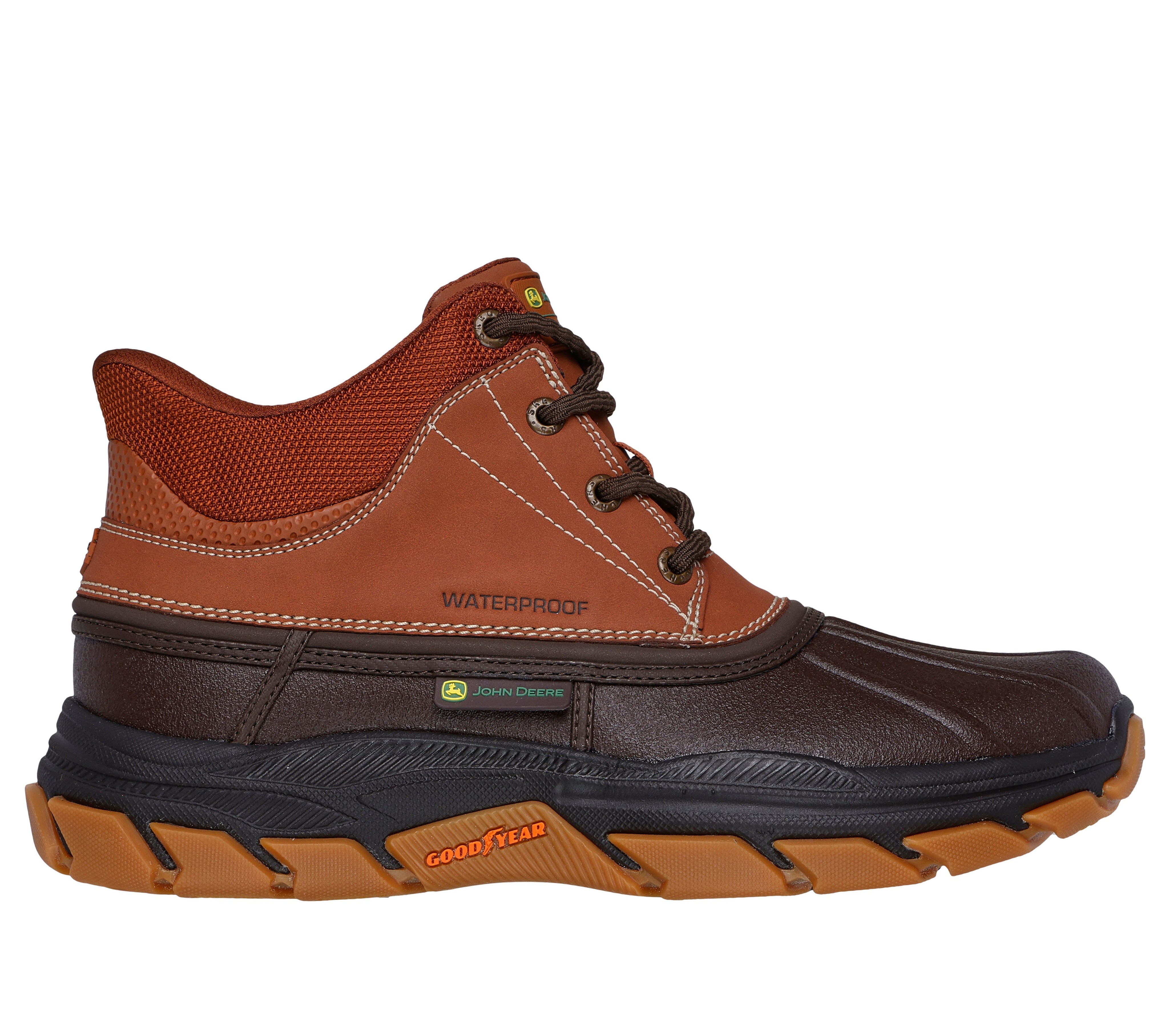 256026 - SKECHERS SLIP-INS JOHN DEERE WATERPROOF RELAXED FIT: RESPECTED - SWAMPER