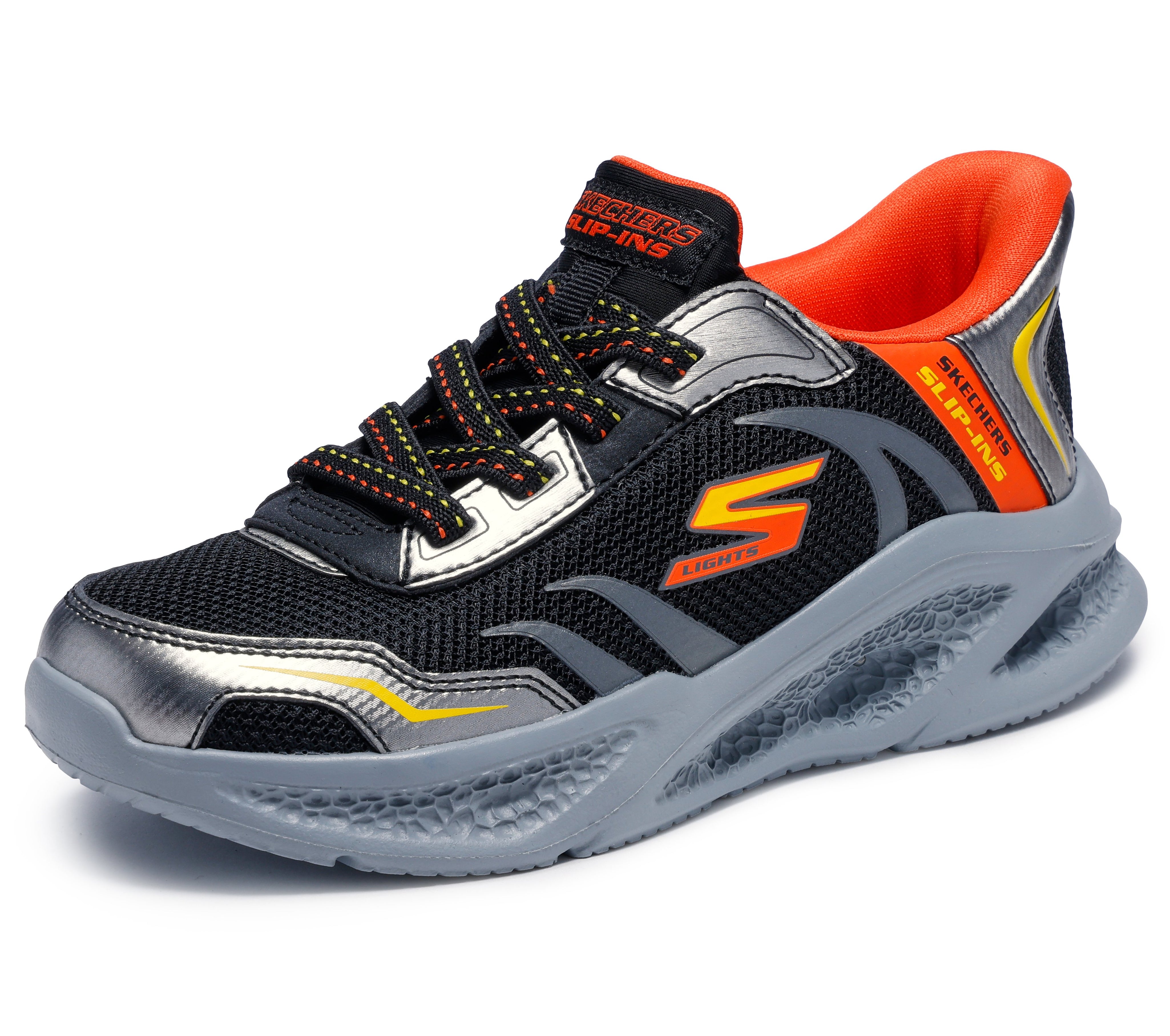 403848L - SKECHERS SLIP-INS-LIGHTS: METEOR-LIGHTSKIDS