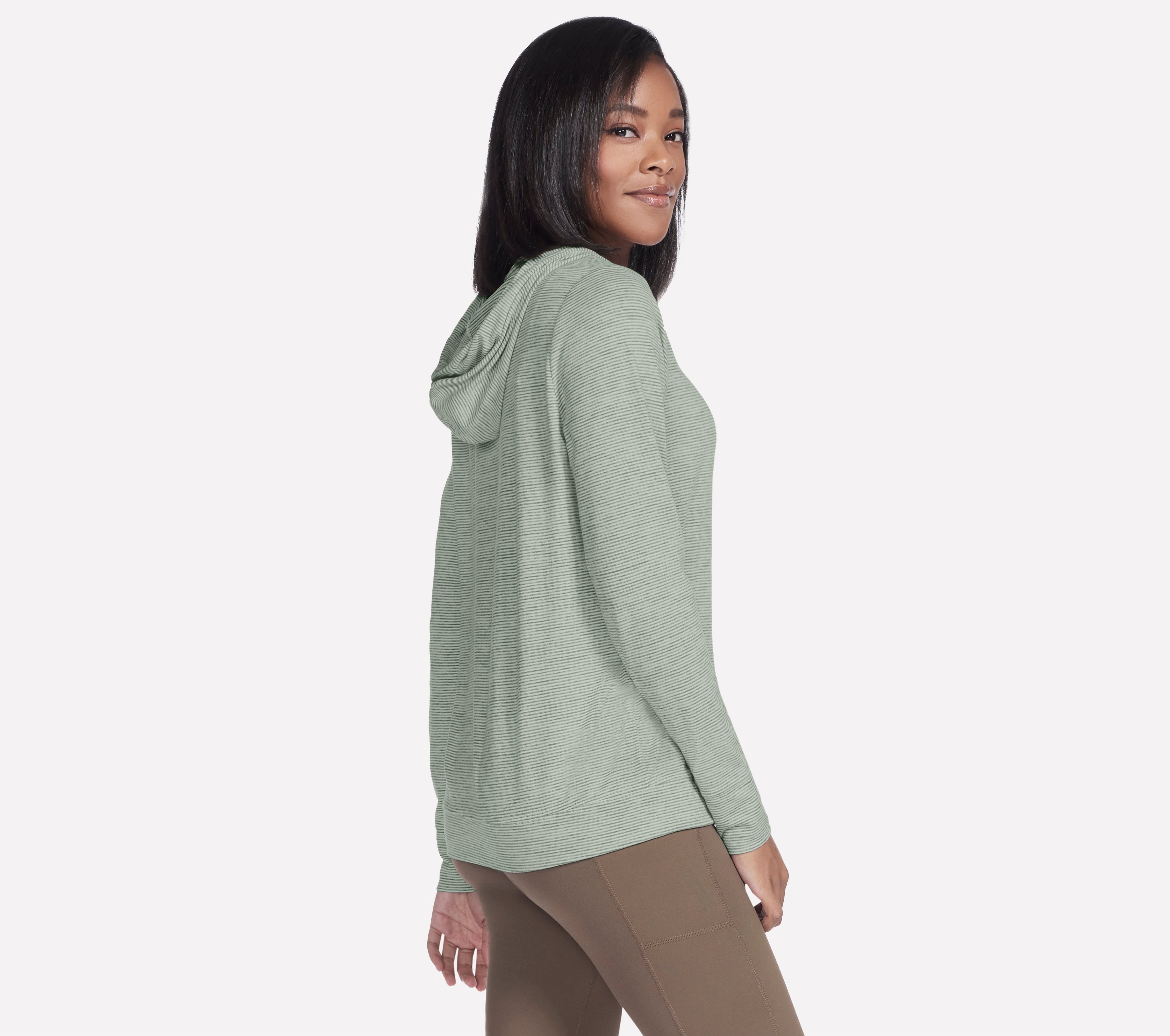 HD92 - GO DRI SWIFT STRIPE HOODIE