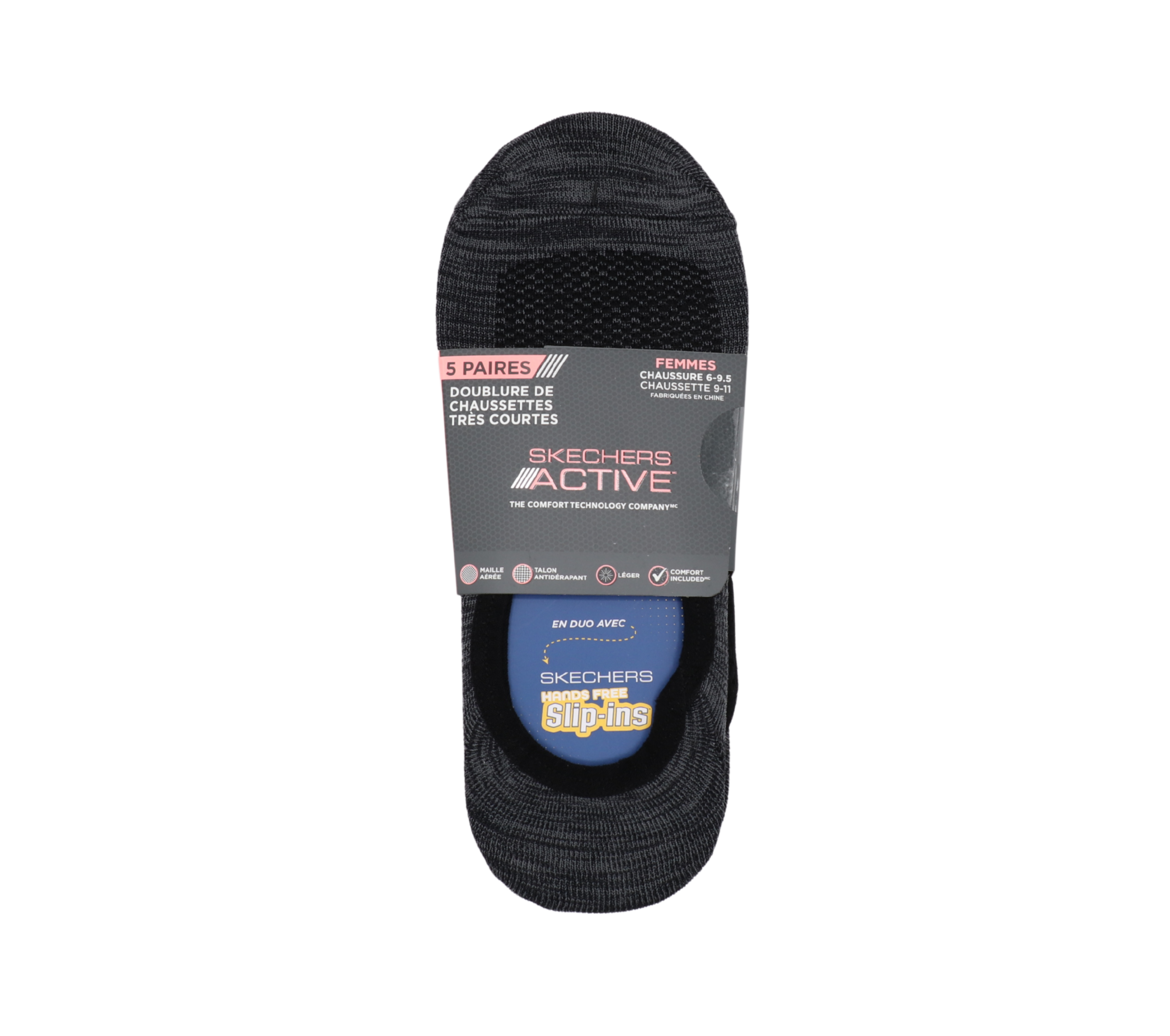 S113836 - 5PK WOMEN NON TERRY SEMI MICROFIBER LINER