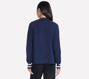 SW7 - GO WALK REFLECTION SWEATER BOMBER