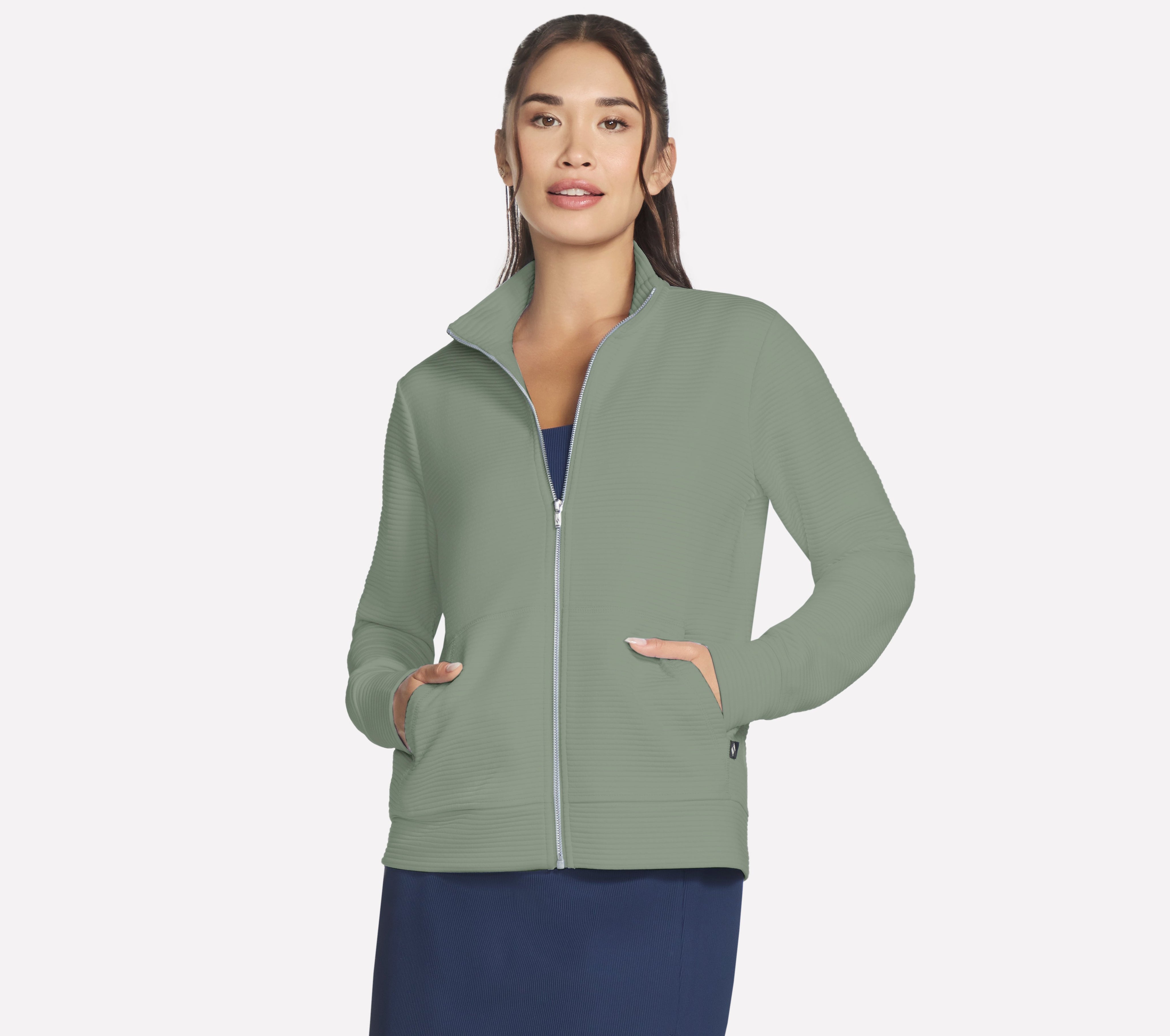 W3JA261 - THE HOODLESS HOODIE GO WALK EVERYWHERE JACKET