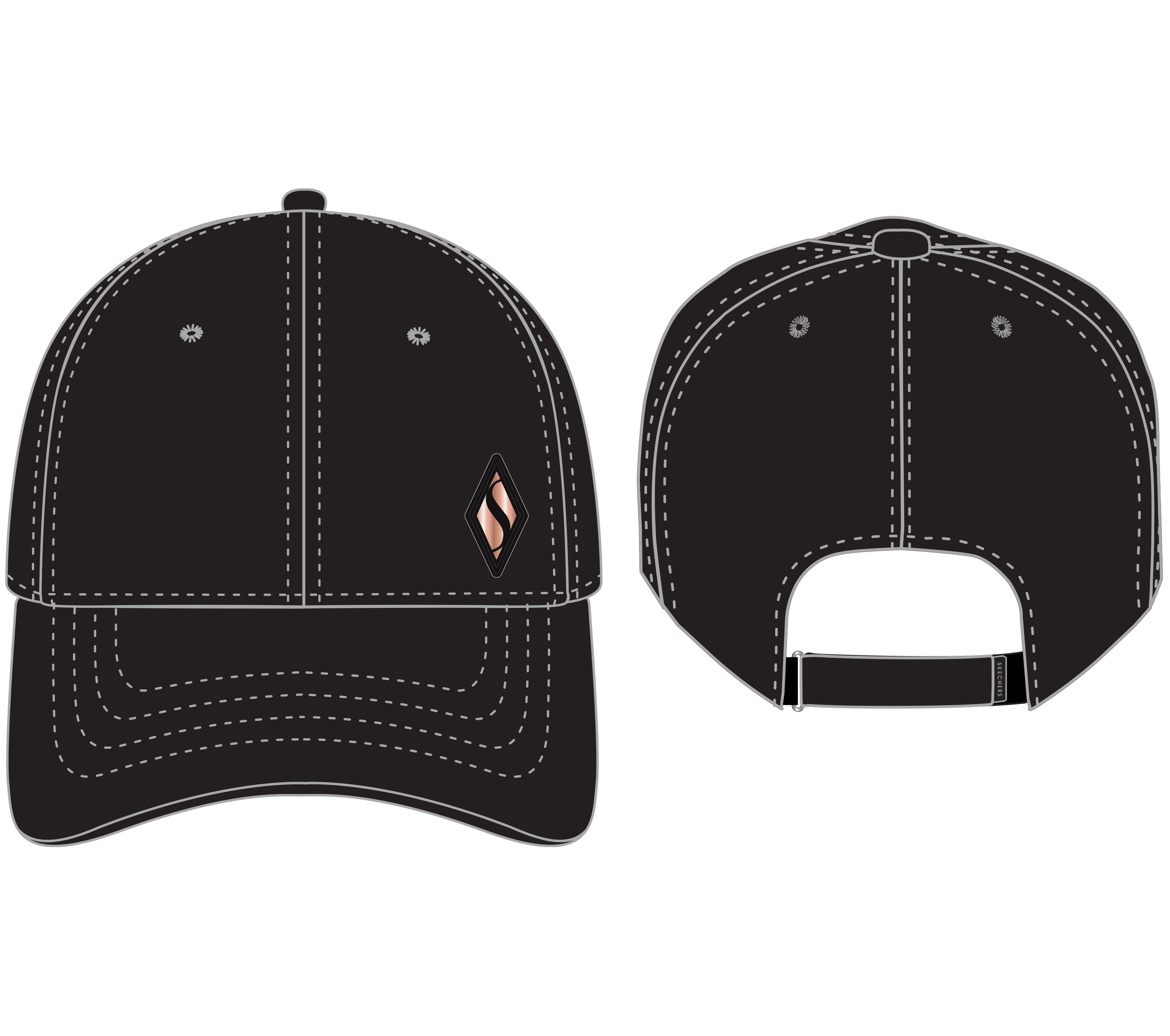 ZBB71 - SKECH-SHINE DIAMOND PATCH HAT