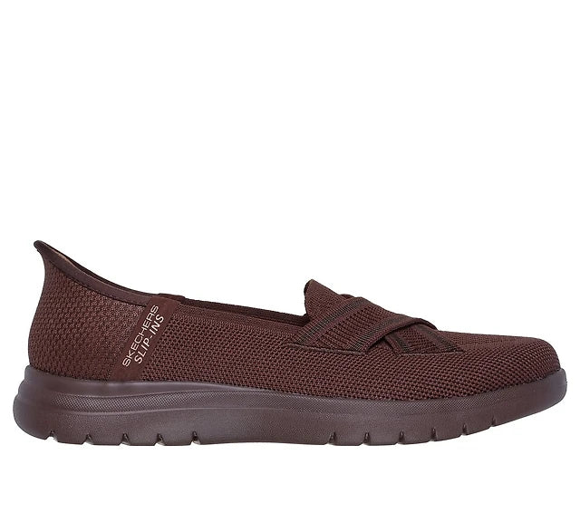  レディース バスケット スティッチ トゥーク 138186 - SKECHERS SLIP-INS: ON-THE-GO FLEX - WISTERIA – Shoess