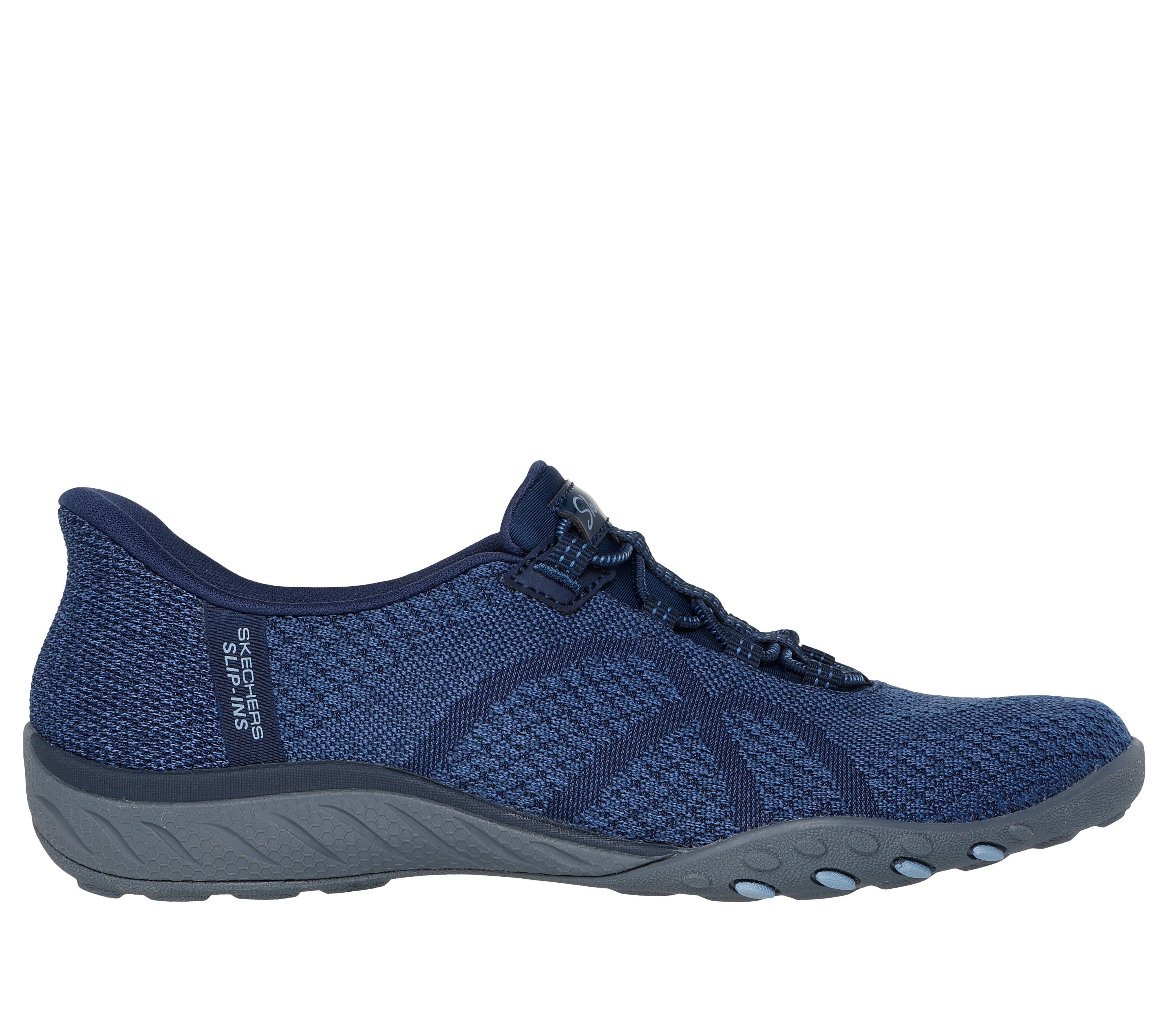 shvc_types2 100762 - SKECHERS SLIP-INS: BREATHE-EASY - KNITTY WAVES - Shoess