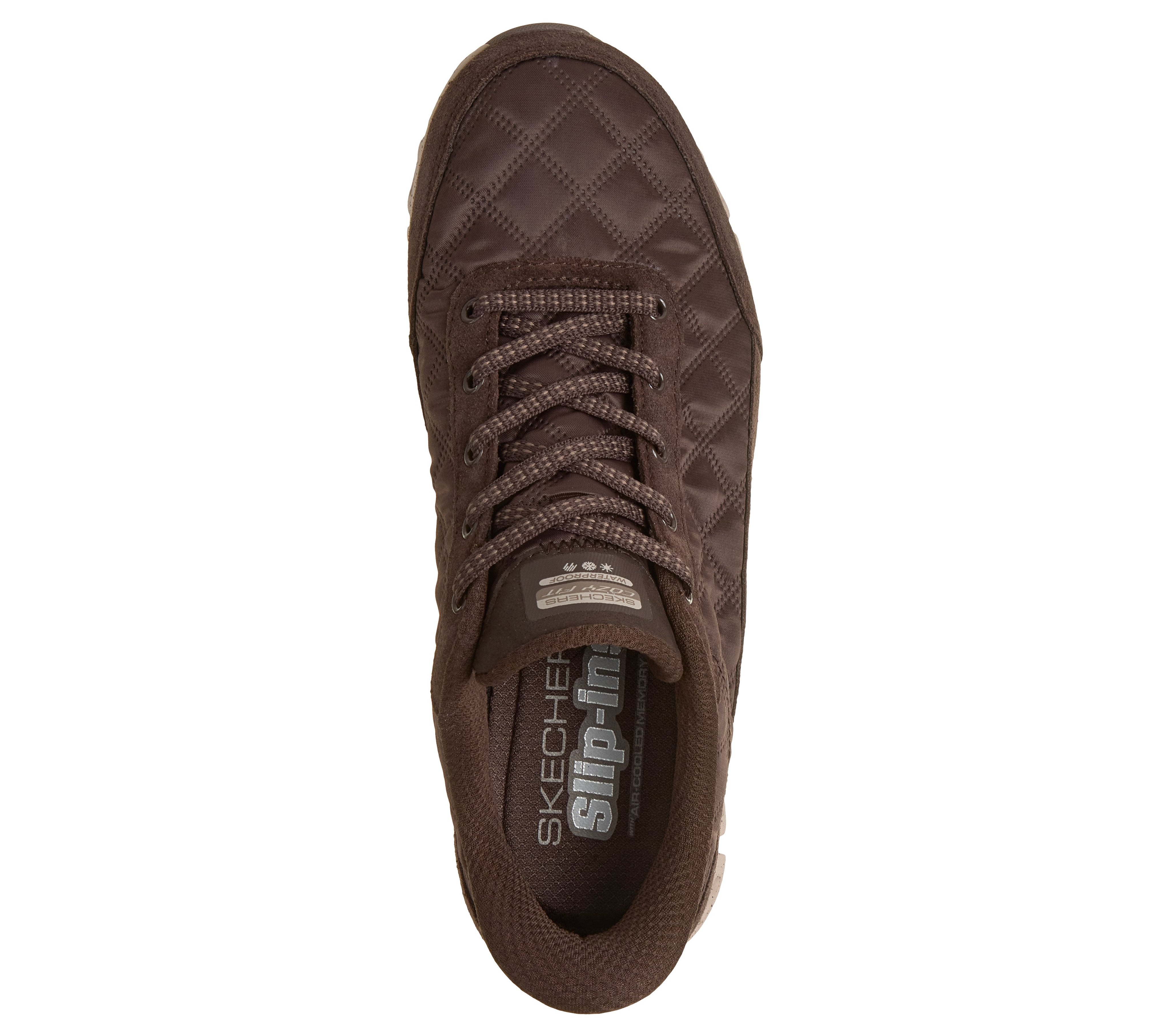104820 - SKECHERS SLIP-INS WATERPROOF: GLIDE-STEP - COZY FIT CASCADA