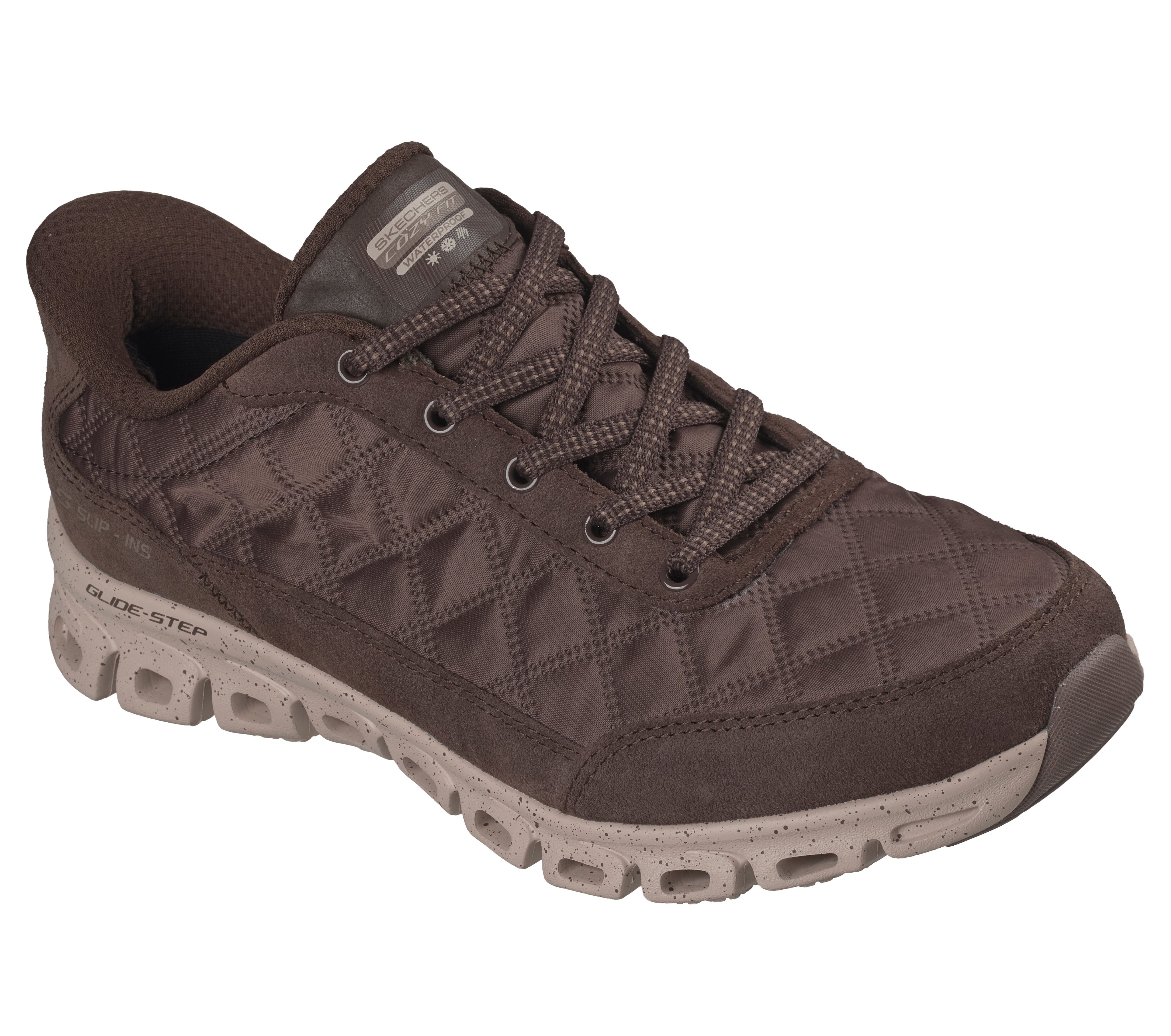 104820 - SKECHERS SLIP-INS WATERPROOF: GLIDE-STEP - COZY FIT CASCADA