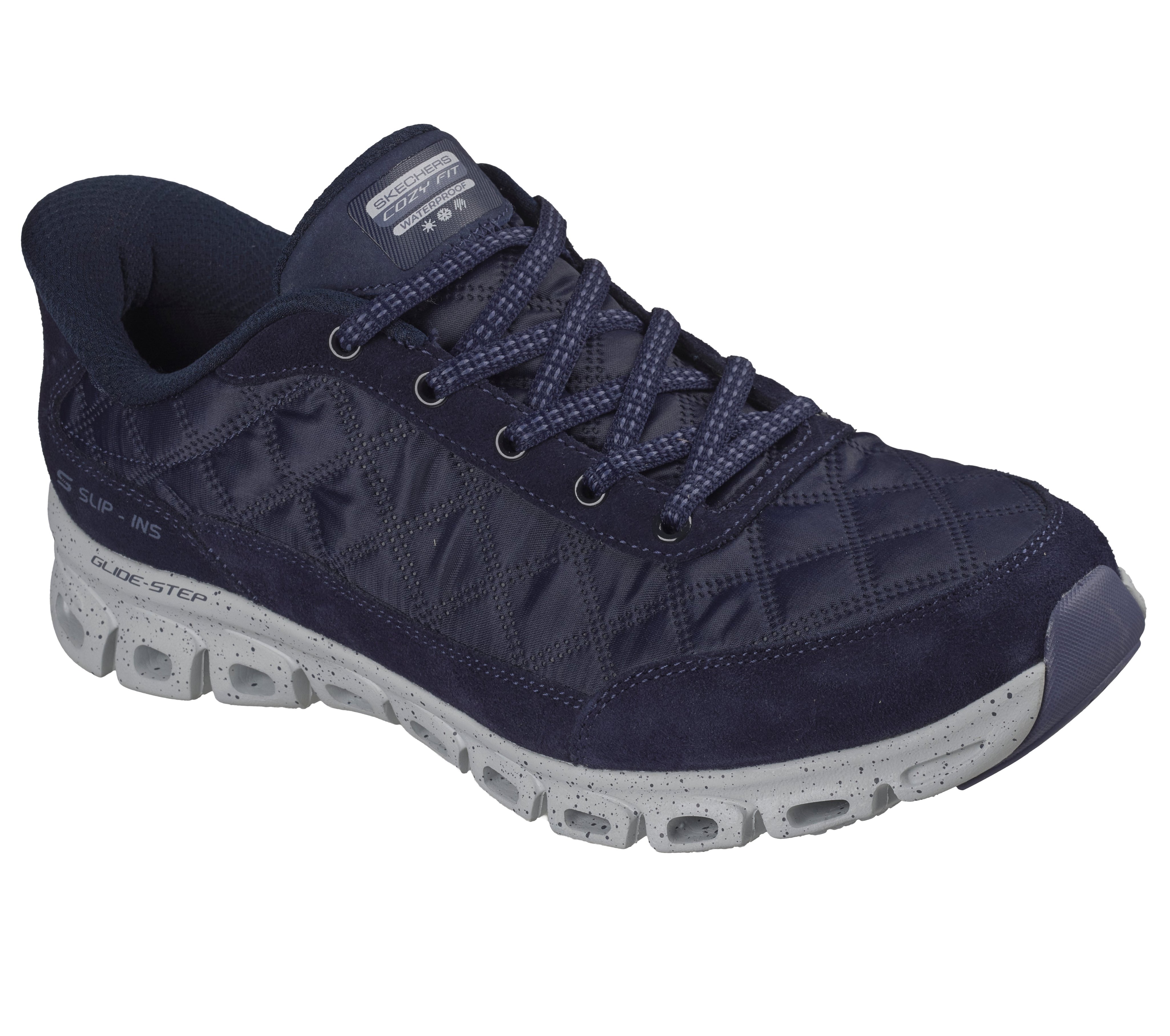 104820 - SKECHERS SLIP-INS WATERPROOF: GLIDE-STEP - COZY FIT CASCADA