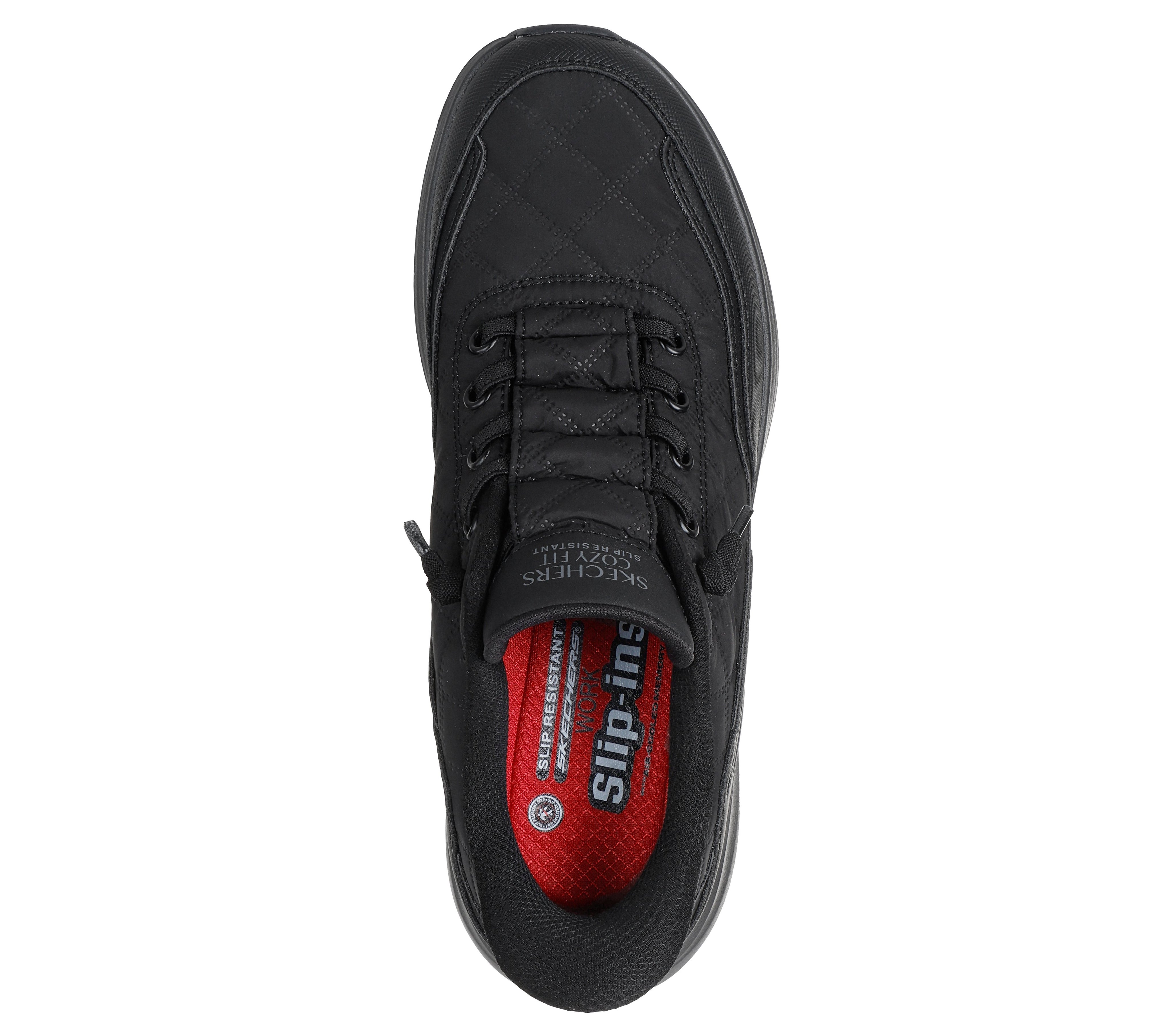108320 - SKECHERS SLIP-INS WORK SLIP-RESISTANT: CONTOUR FOAM - COZY FIT
