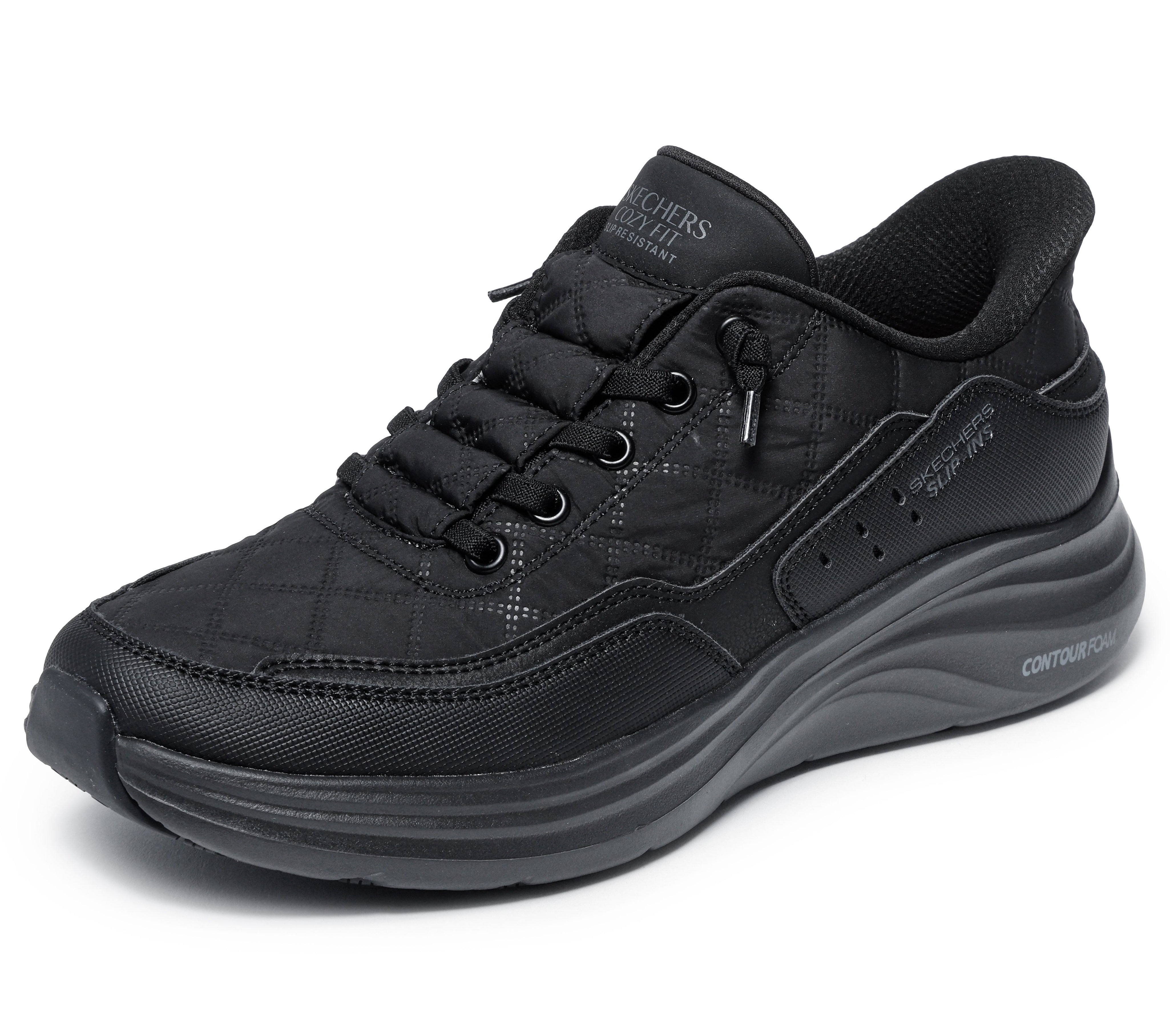 108320 - SKECHERS SLIP-INS WORK SLIP-RESISTANT: CONTOUR FOAM - COZY FIT
