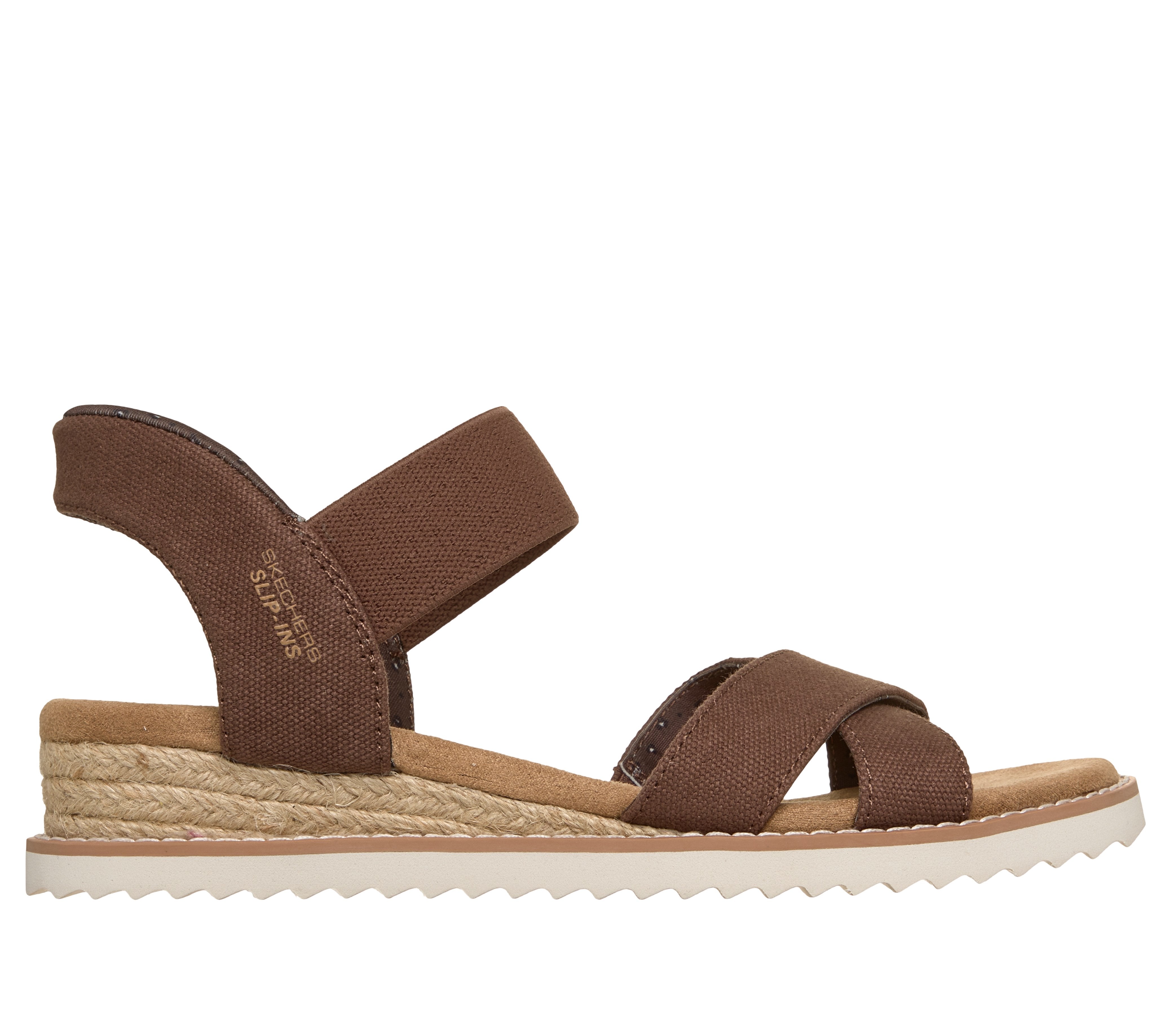 114418 - SKECHERS SLIP-INS: BOBS DESERT KISS - GOLDEN LILY – Shoess
