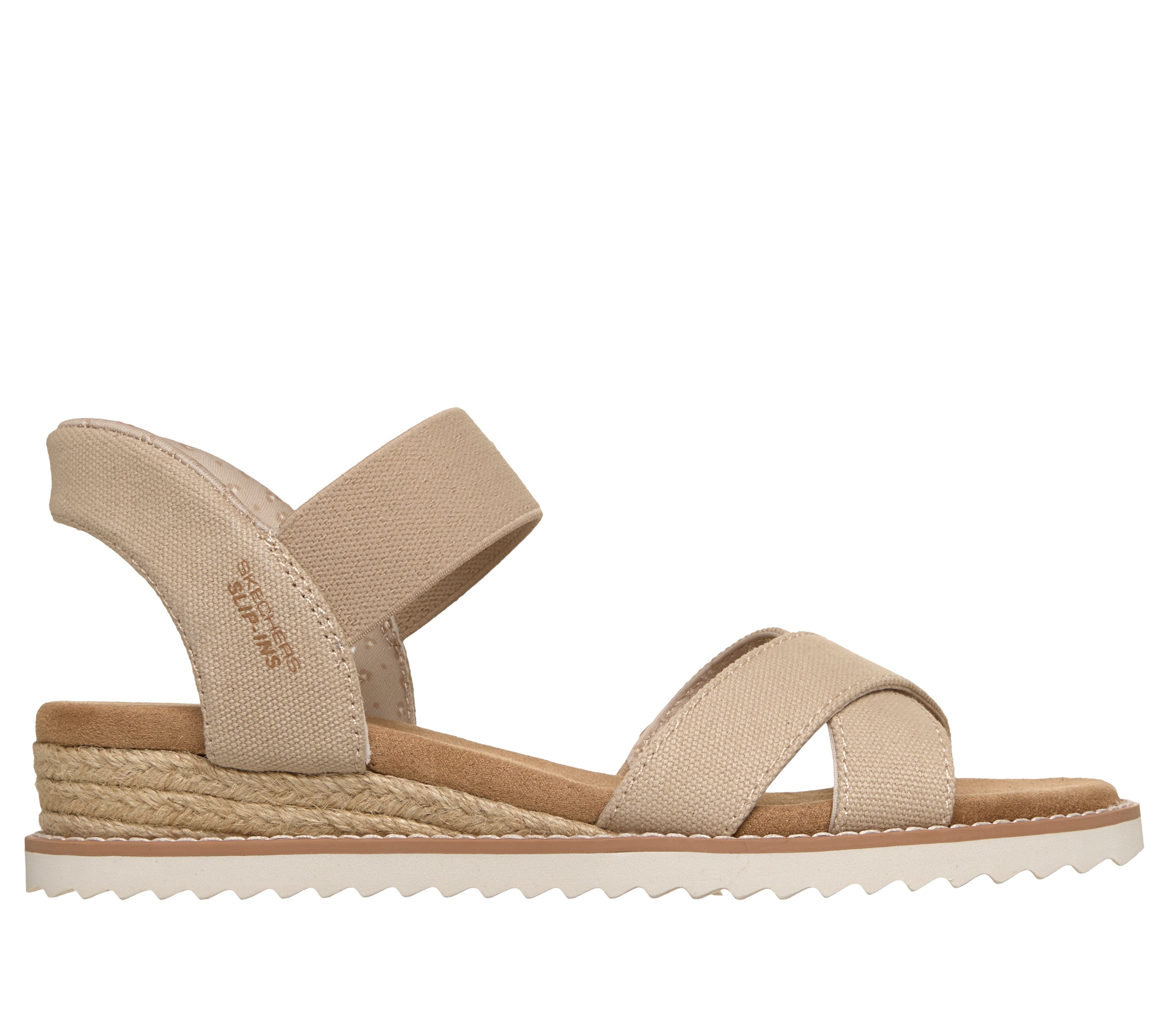 114418 - SKECHERS SLIP-INS: BOBS DESERT KISS - GOLDEN LILY
