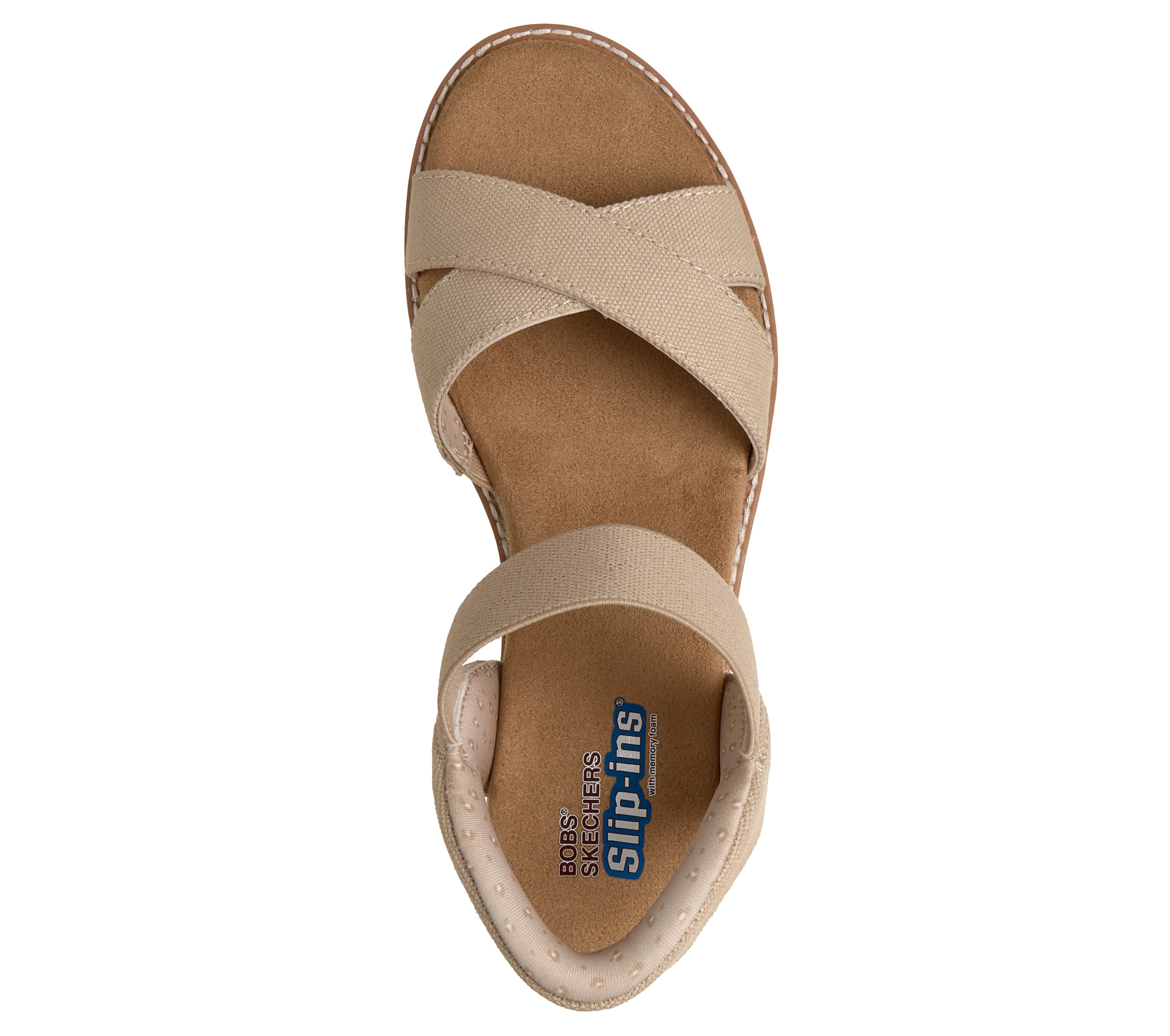 114418 - SKECHERS SLIP-INS: BOBS DESERT KISS - GOLDEN LILY – Shoess