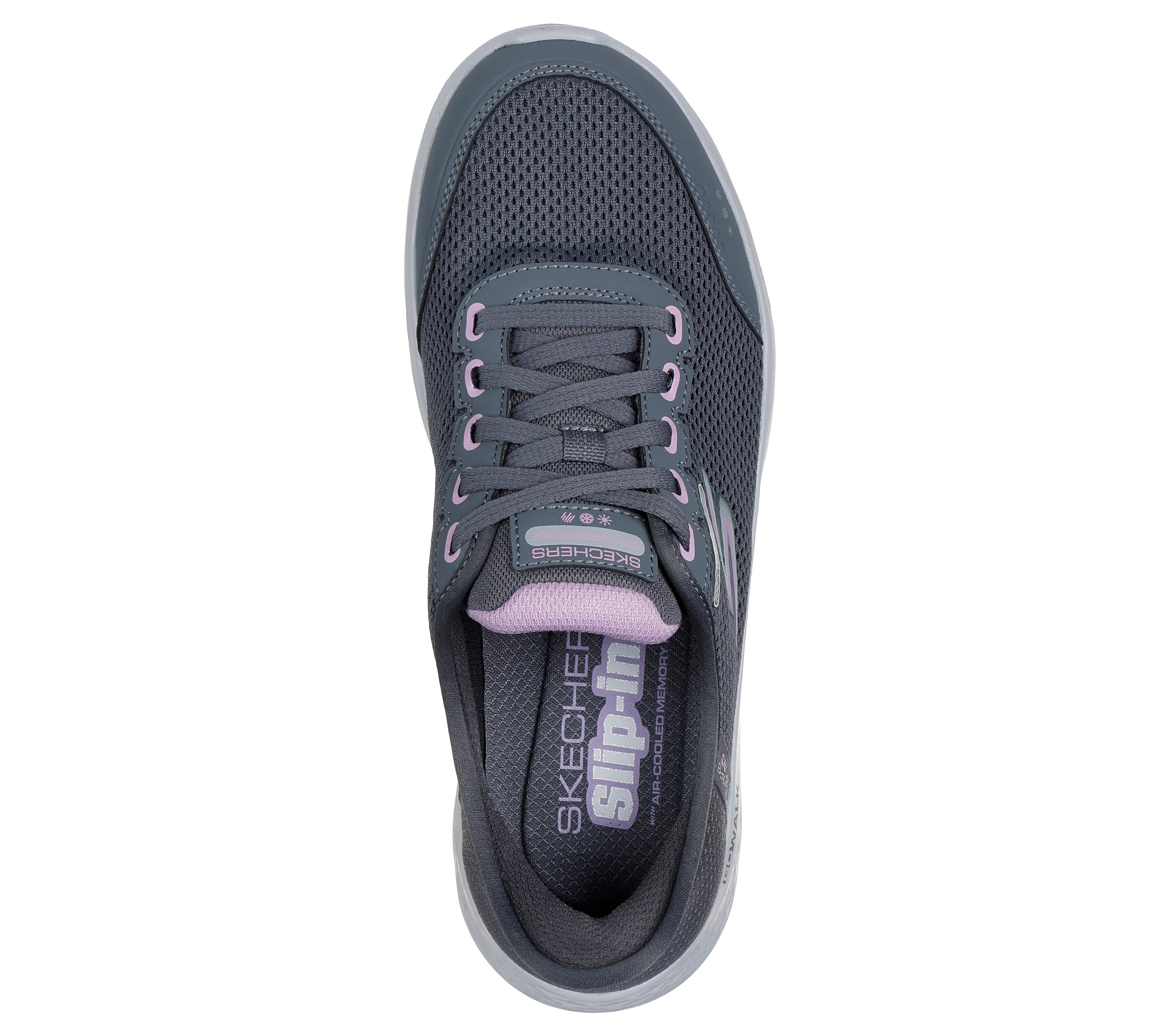 124846 - SKECHERS SLIP-INS WATERPROOF: GO WALK FLEX - CLEAR CREEK