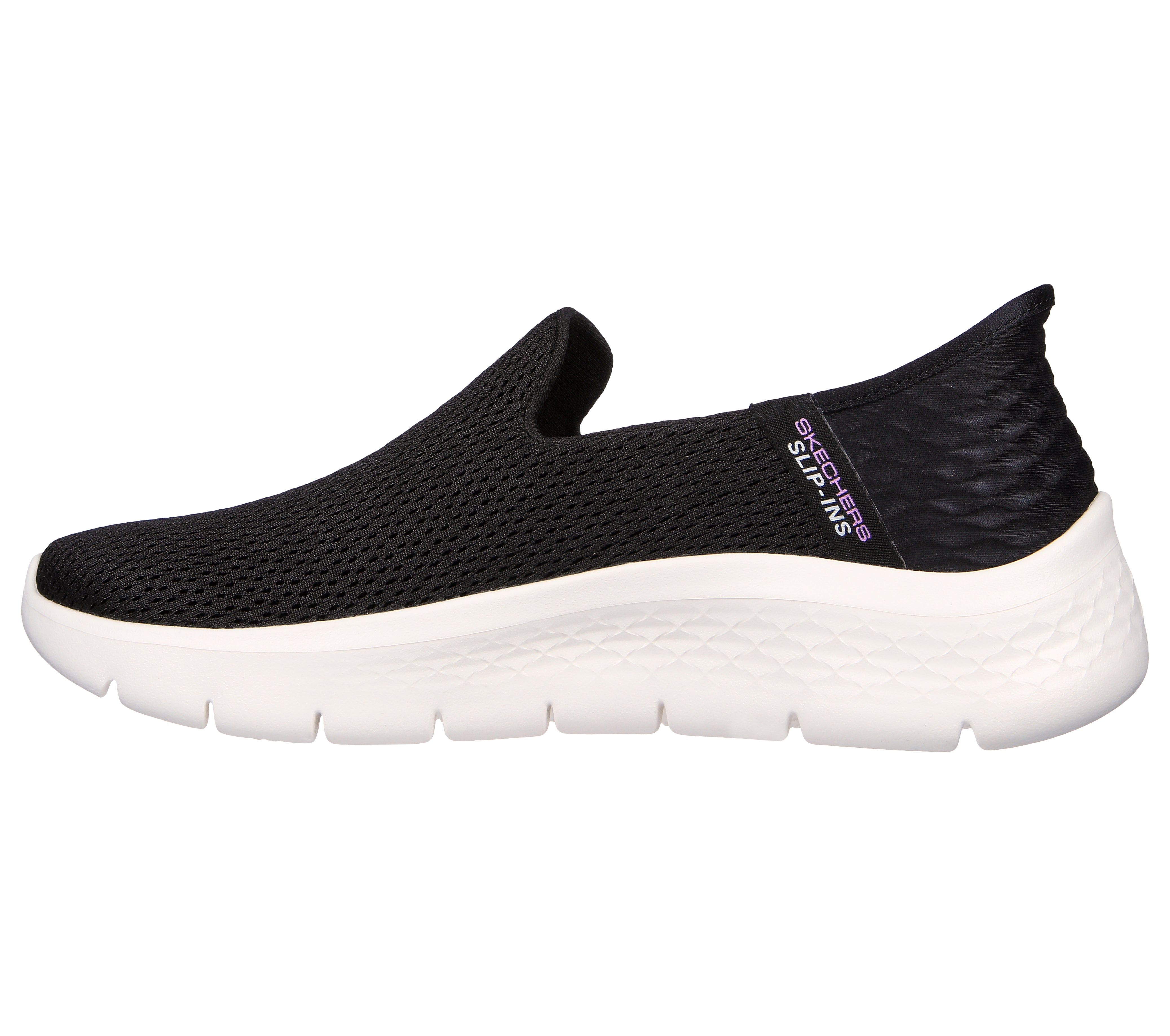 メルメルページ Women's Wide Fit Skechers 124963 Slip-ins Go Walk Flex