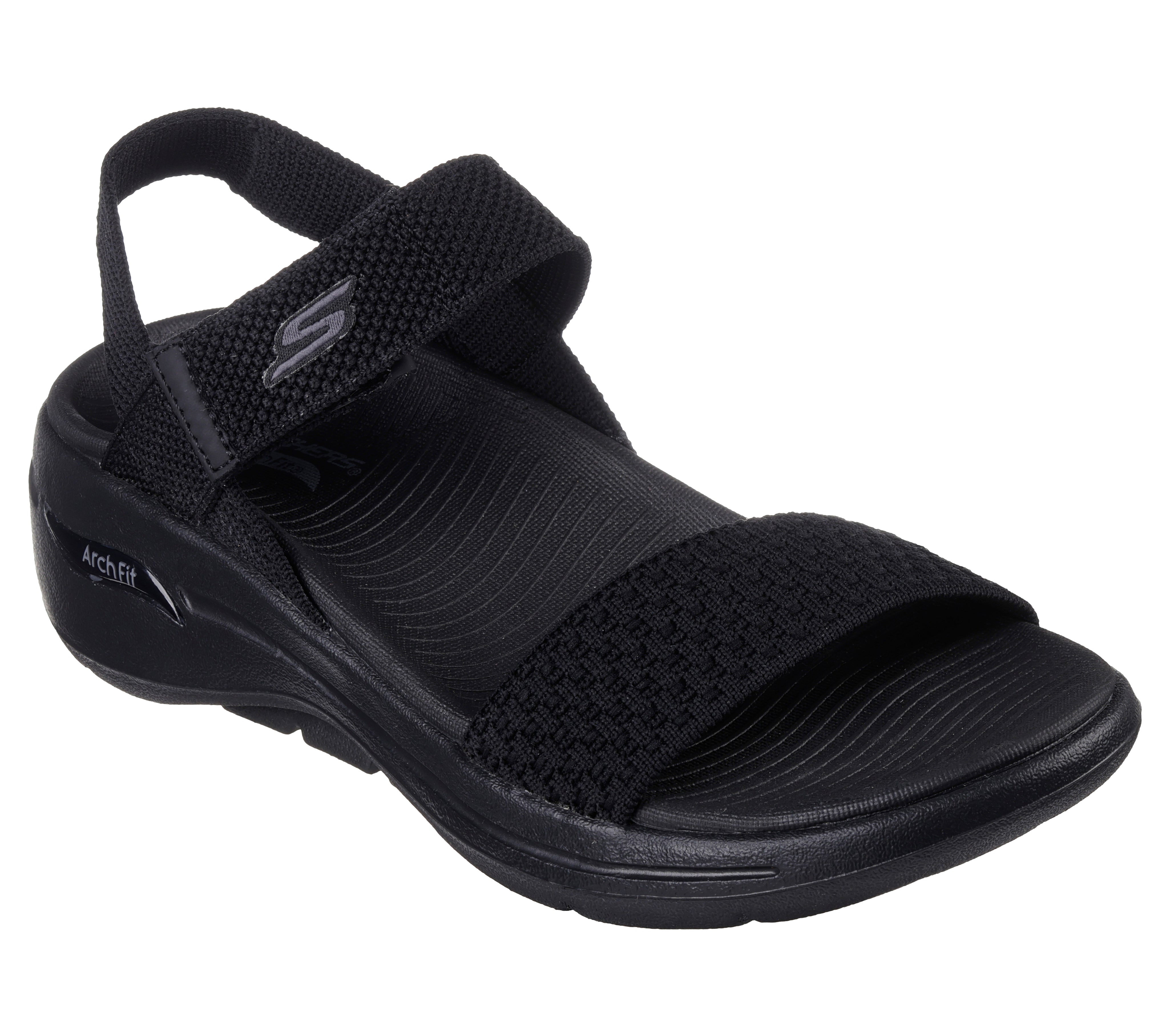 140264 - GO WALK ARCH FIT SANDAL - POLISHED