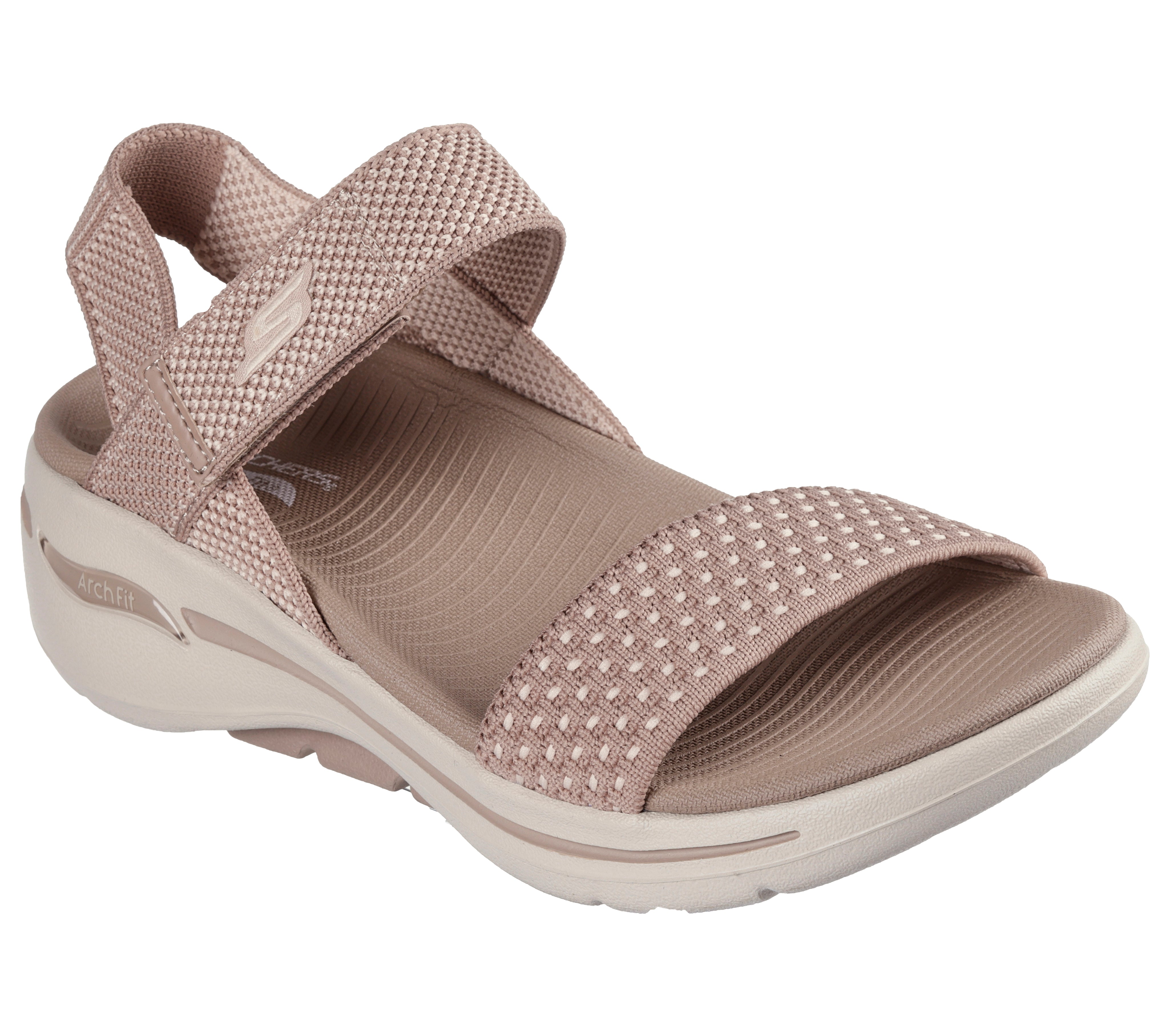 140264 - GO WALK ARCH FIT SANDAL - POLISHED