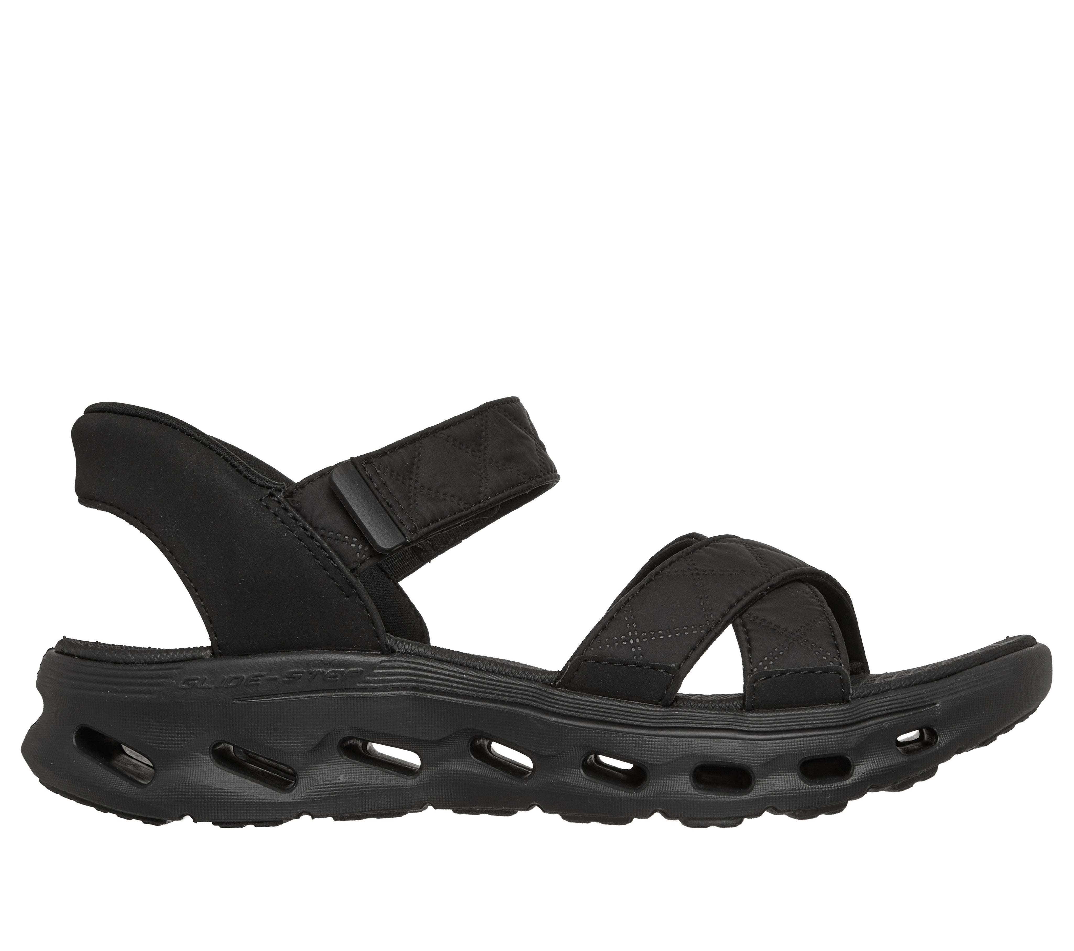 141274 - SKECHERS SLIP-INS: GO WALK GLIDE-STEP 2.0 SANDAL - COZY FIT ADRIENNE