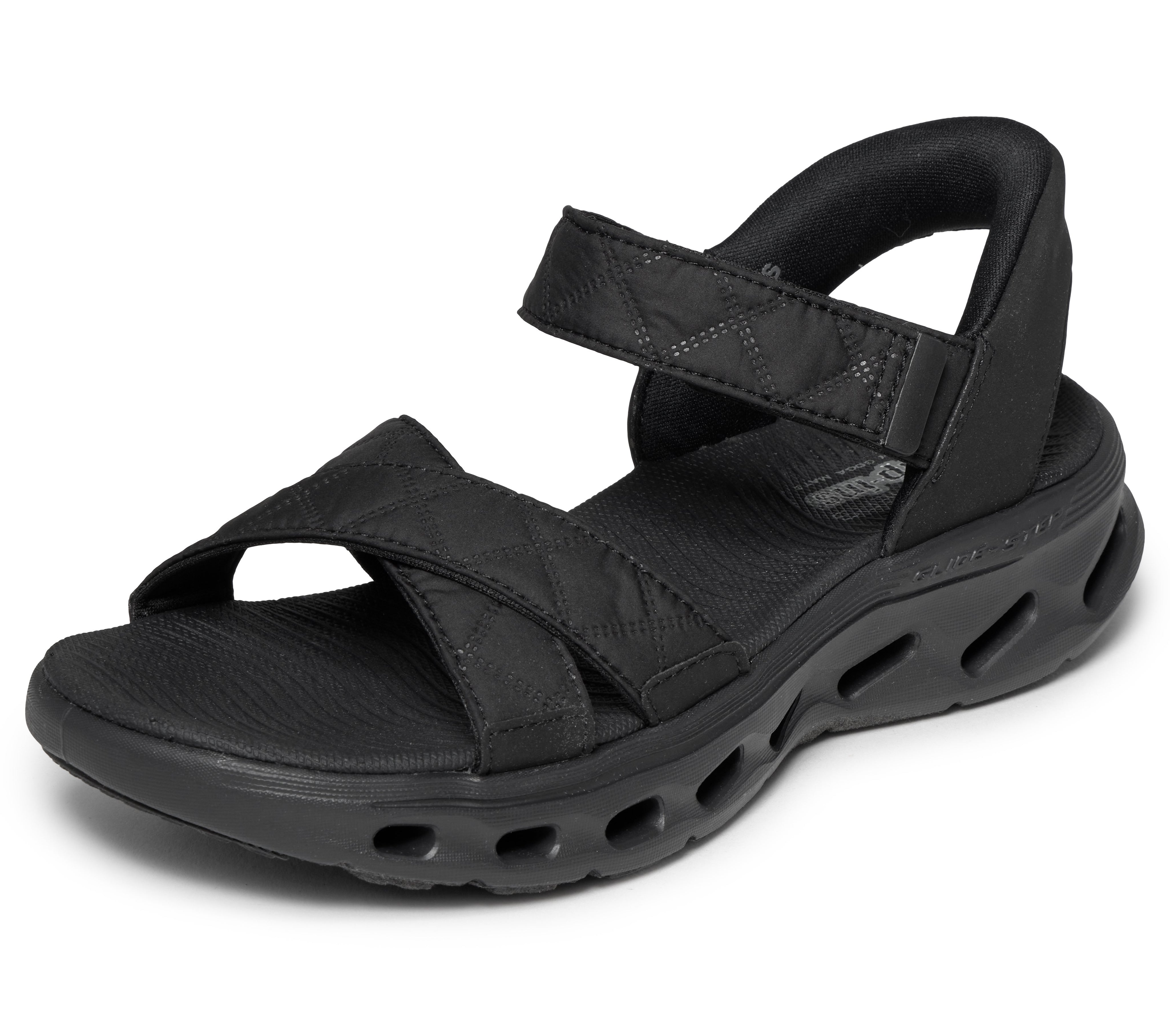141274 - SKECHERS SLIP-INS: GO WALK GLIDE-STEP 2.0 SANDAL - COZY FIT ADRIENNE