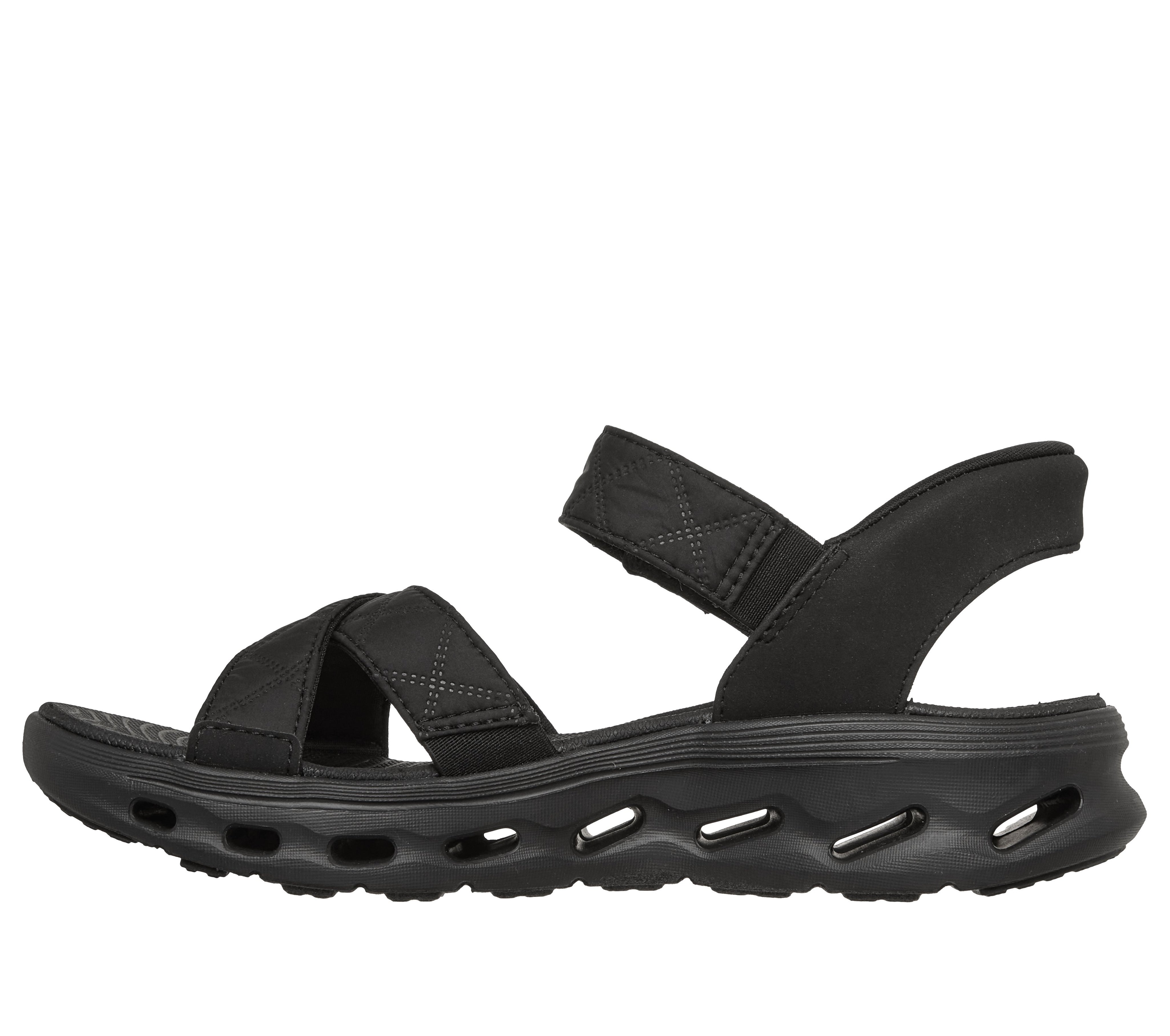 141274 - SKECHERS SLIP-INS: GO WALK GLIDE-STEP 2.0 SANDAL - COZY FIT ADRIENNE