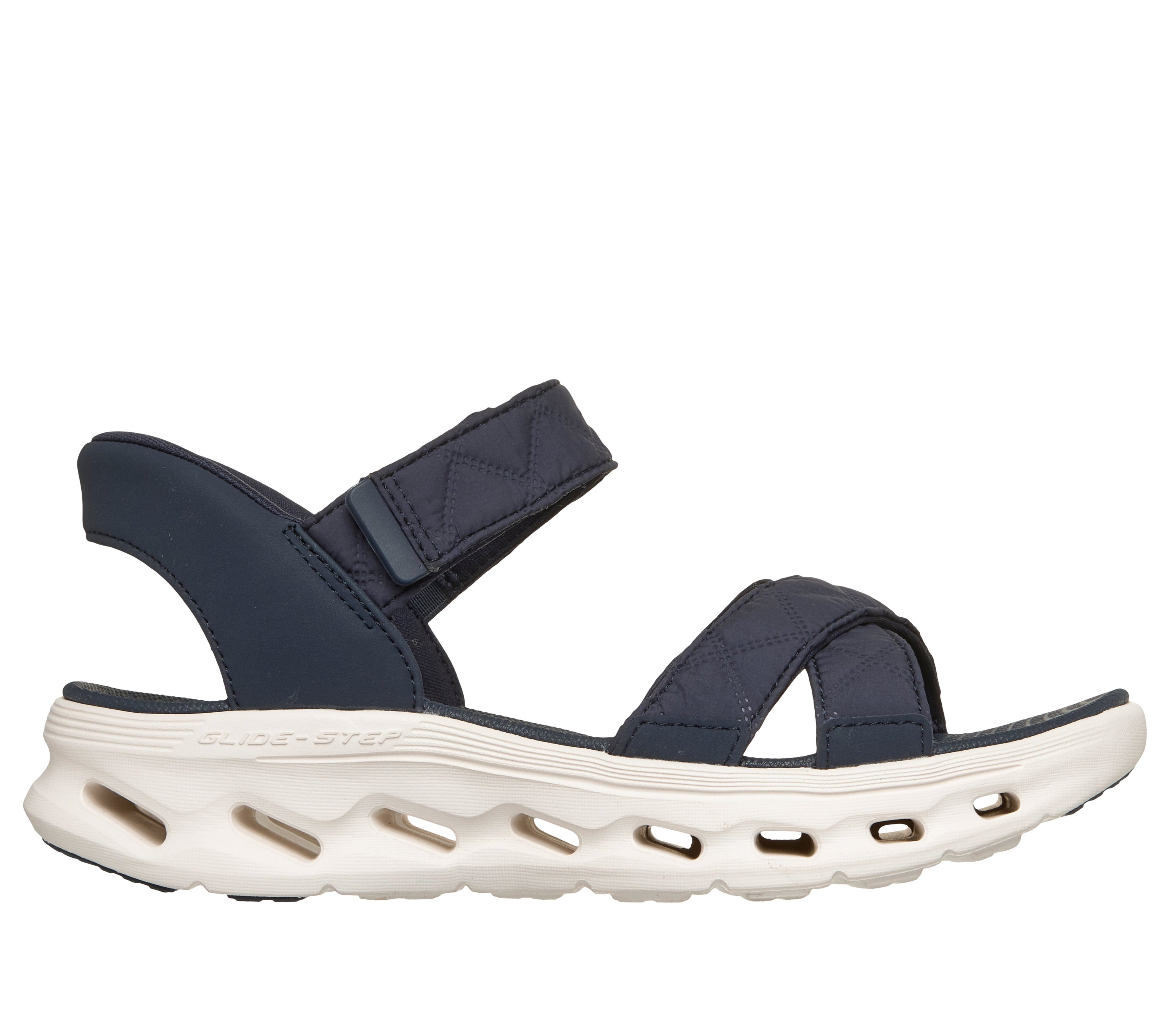 141274 - SKECHERS SLIP-INS: GO WALK GLIDE-STEP 2.0 SANDAL - COZY FIT ADRIENNE