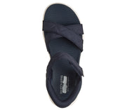 141274 - SKECHERS SLIP-INS: GO WALK GLIDE-STEP 2.0 SANDAL - COZY FIT ADRIENNE