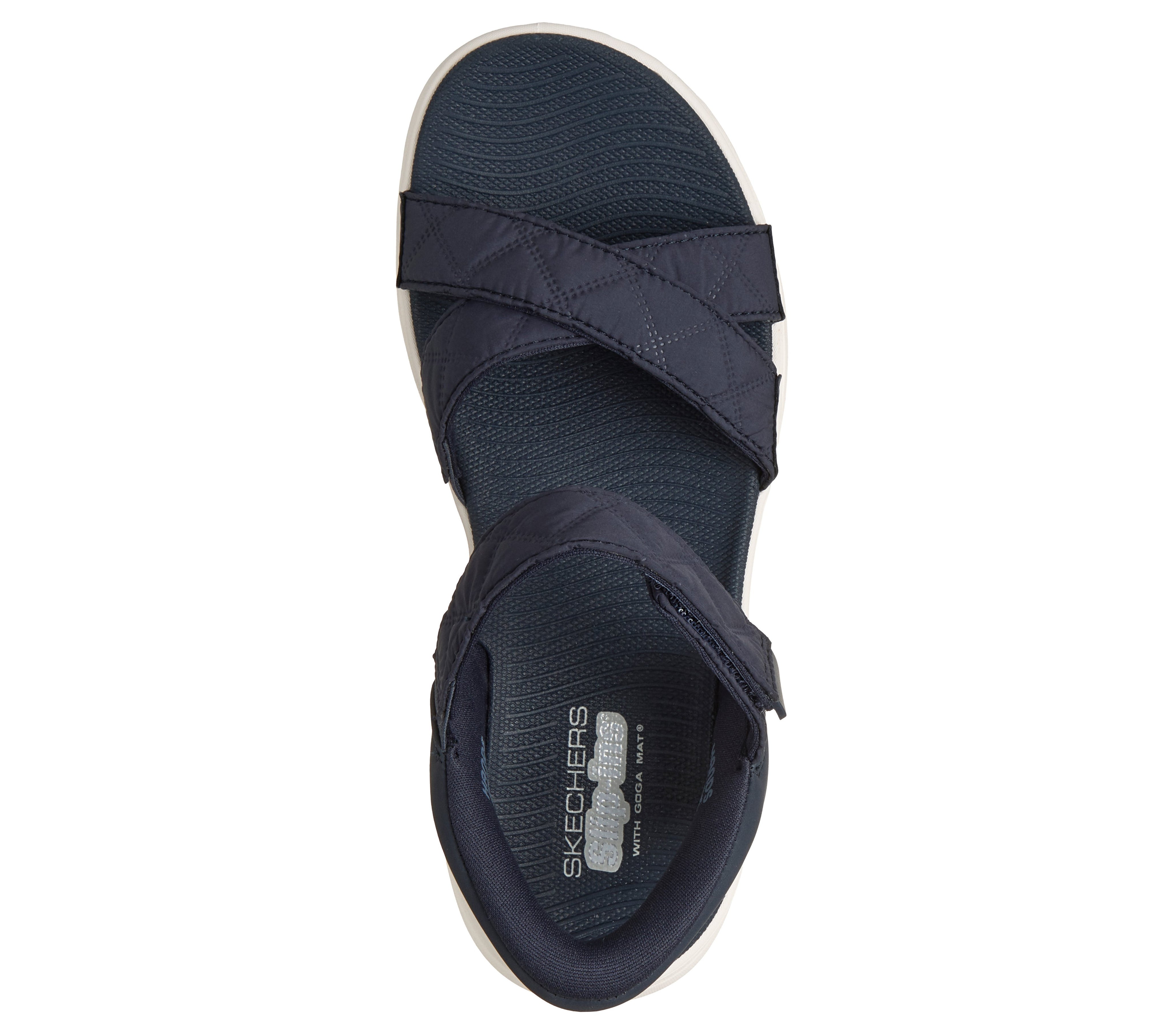 141274 - SKECHERS SLIP-INS: GO WALK GLIDE-STEP 2.0 SANDAL - COZY FIT ADRIENNE