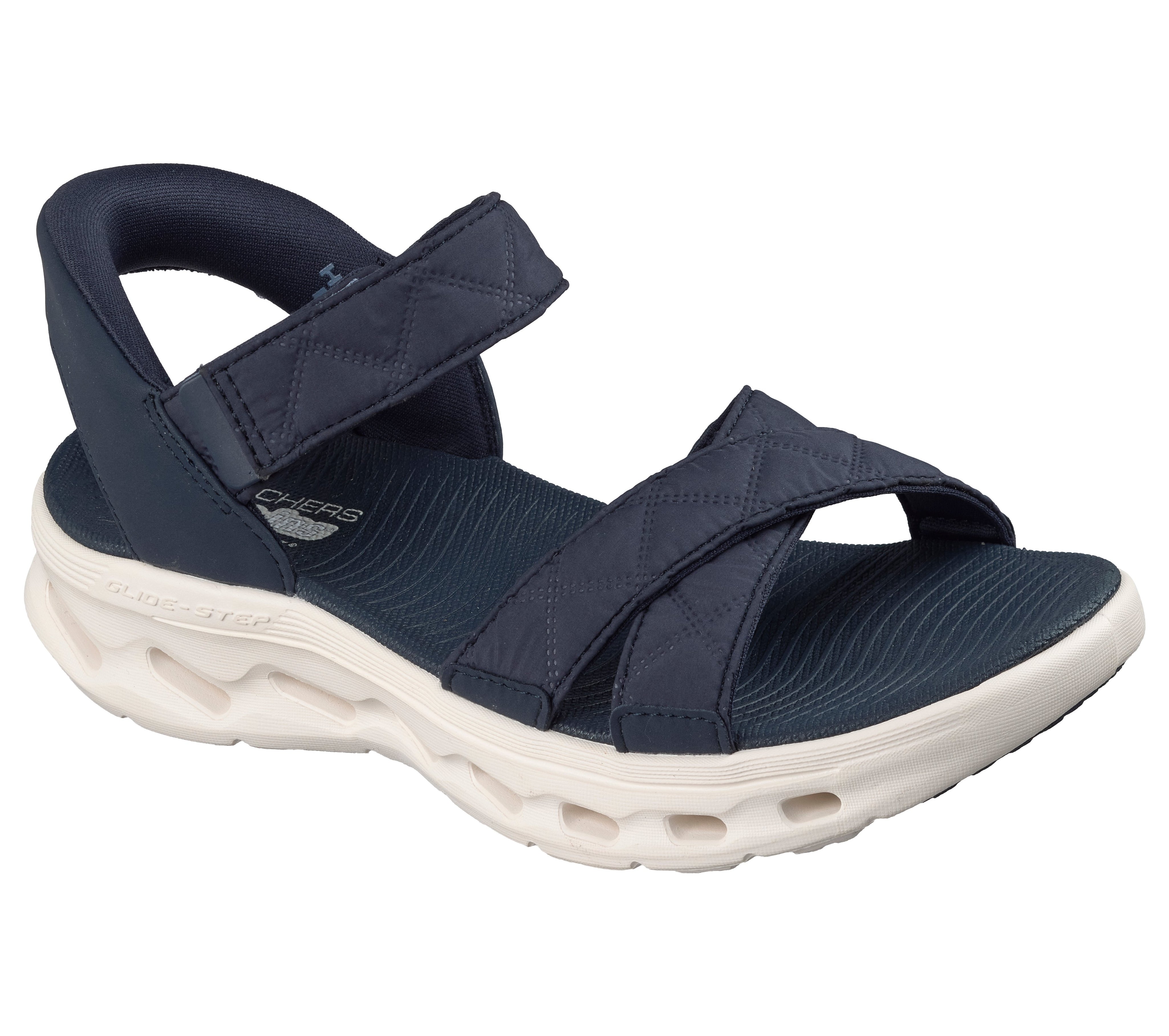 141274 - SKECHERS SLIP-INS: GO WALK GLIDE-STEP 2.0 SANDAL - COZY FIT ADRIENNE