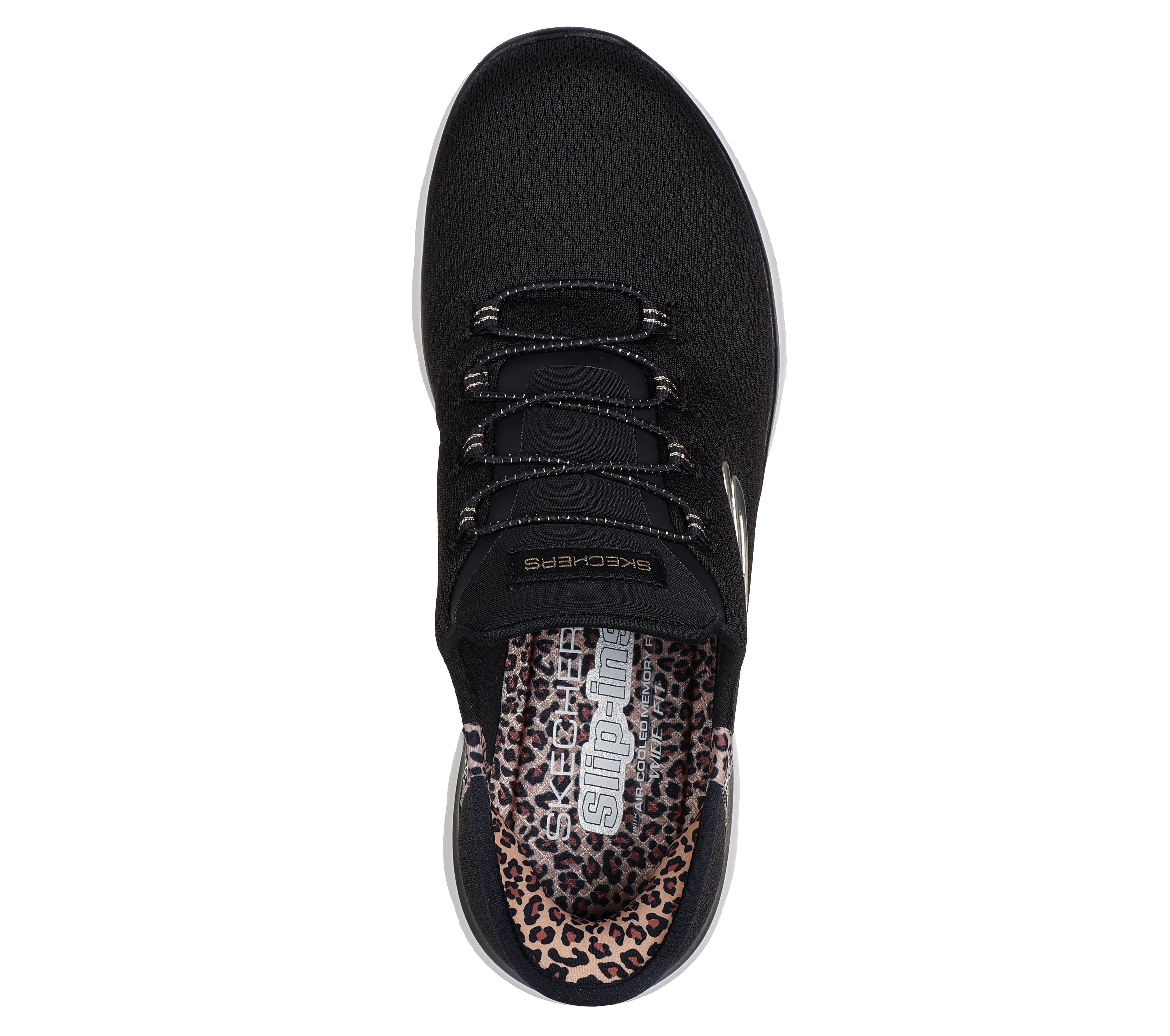 150275W - SKECHERS SLIP-INS: SUMMITS - LEOPARD CHIC
