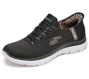 150275W - SKECHERS SLIP-INS: SUMMITS - LEOPARD CHIC