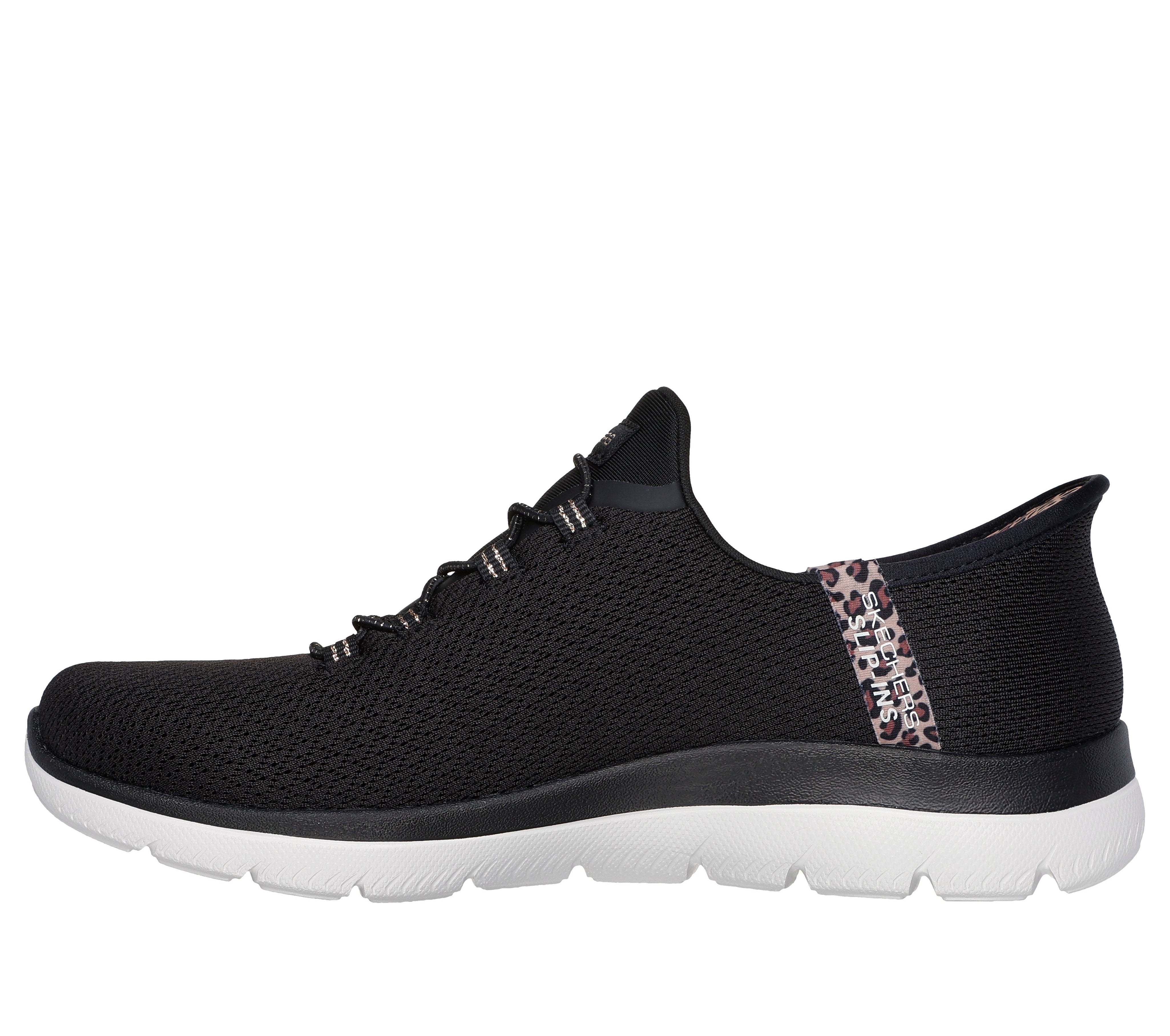 150275W - SKECHERS SLIP-INS: SUMMITS - LEOPARD CHIC