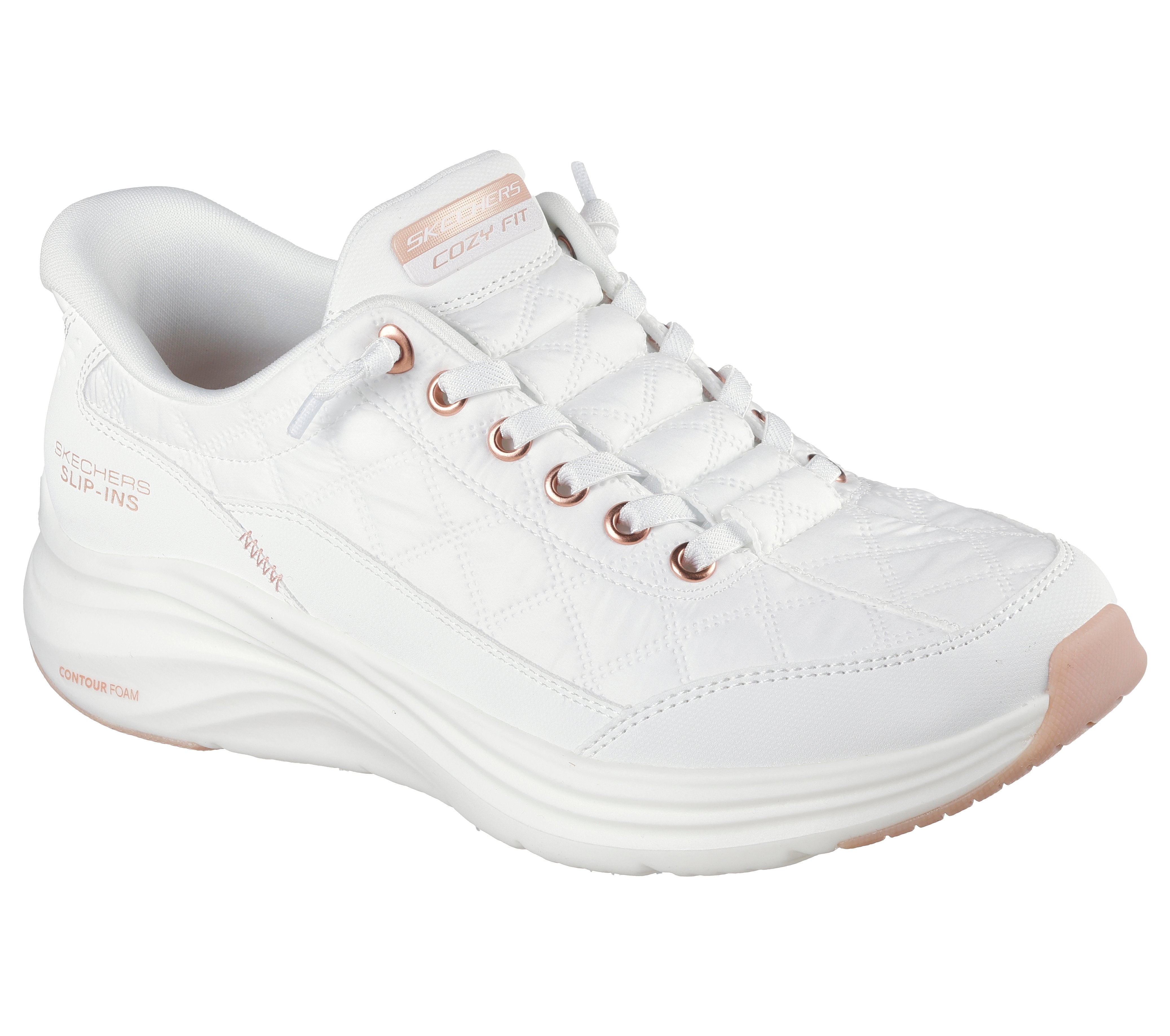 150413 - SKECHERS SLIP-INS: CONTOUR FOAM - COZY FIT GOLDEN HOUR