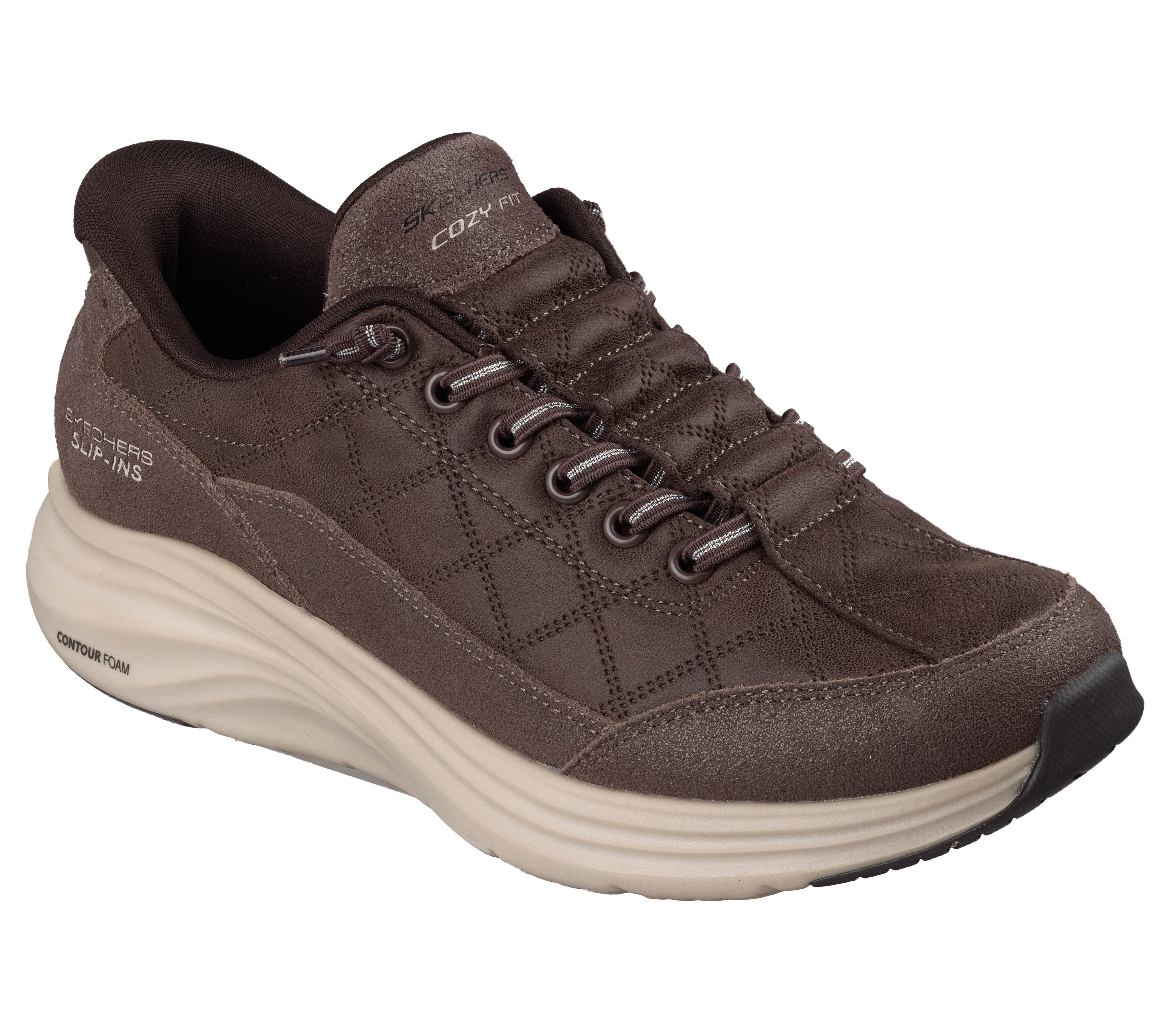 150507W - SKECHERS SLIP-INS: CONTOUR FOAM - COZY FIT NATURAL EASE