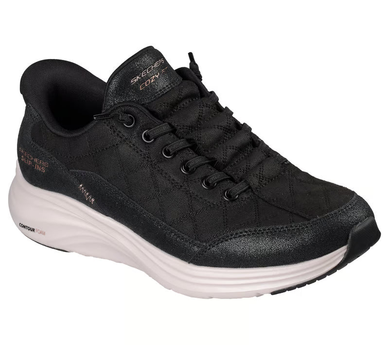 150507- SKECHERS SLIP-INS: CONTOUR FOAM - COZY FIT NATURAL EASE