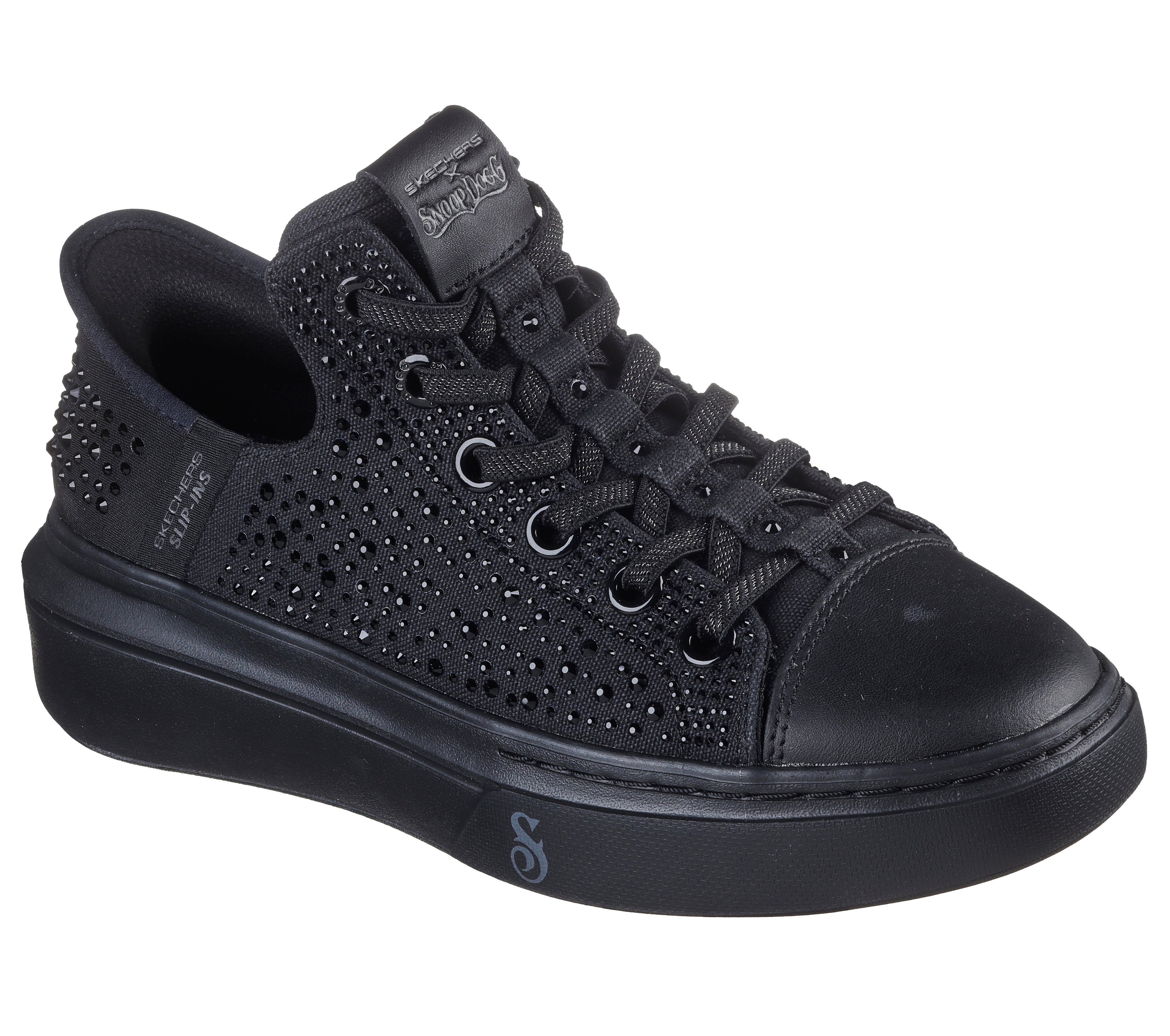 186005 - SKECHERS SLIP-INS SNOOP DOGG: SNOOP ONE - RHINE-STONED