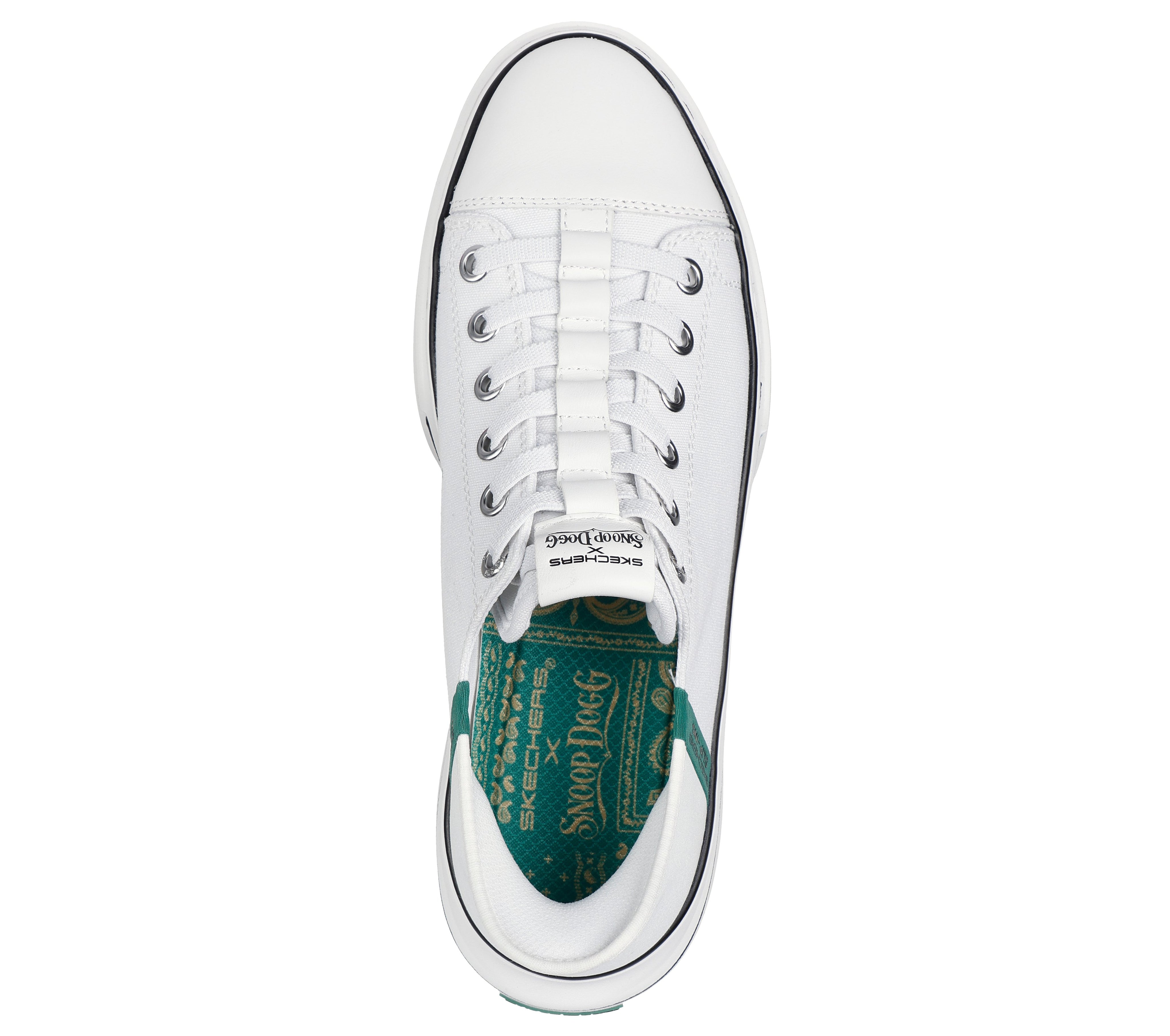 251030 - SKECHERS SLIP-INS SNOOP DOGG: SNOOP ONE - LOW DOGG CANVAS