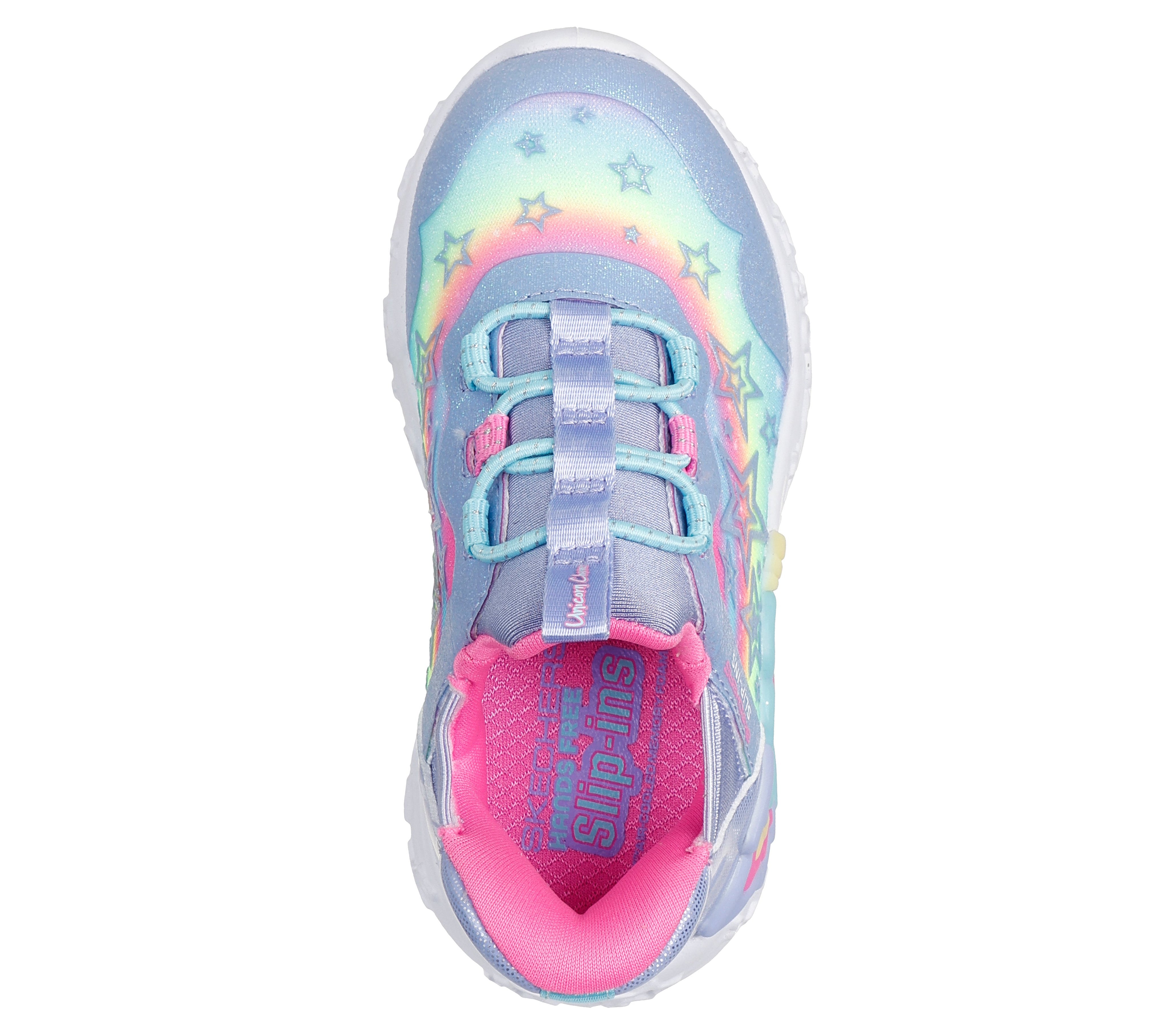 302297N - SKECHERS SLIP-INS: UNICORN CHARMER - LIL STARLITE