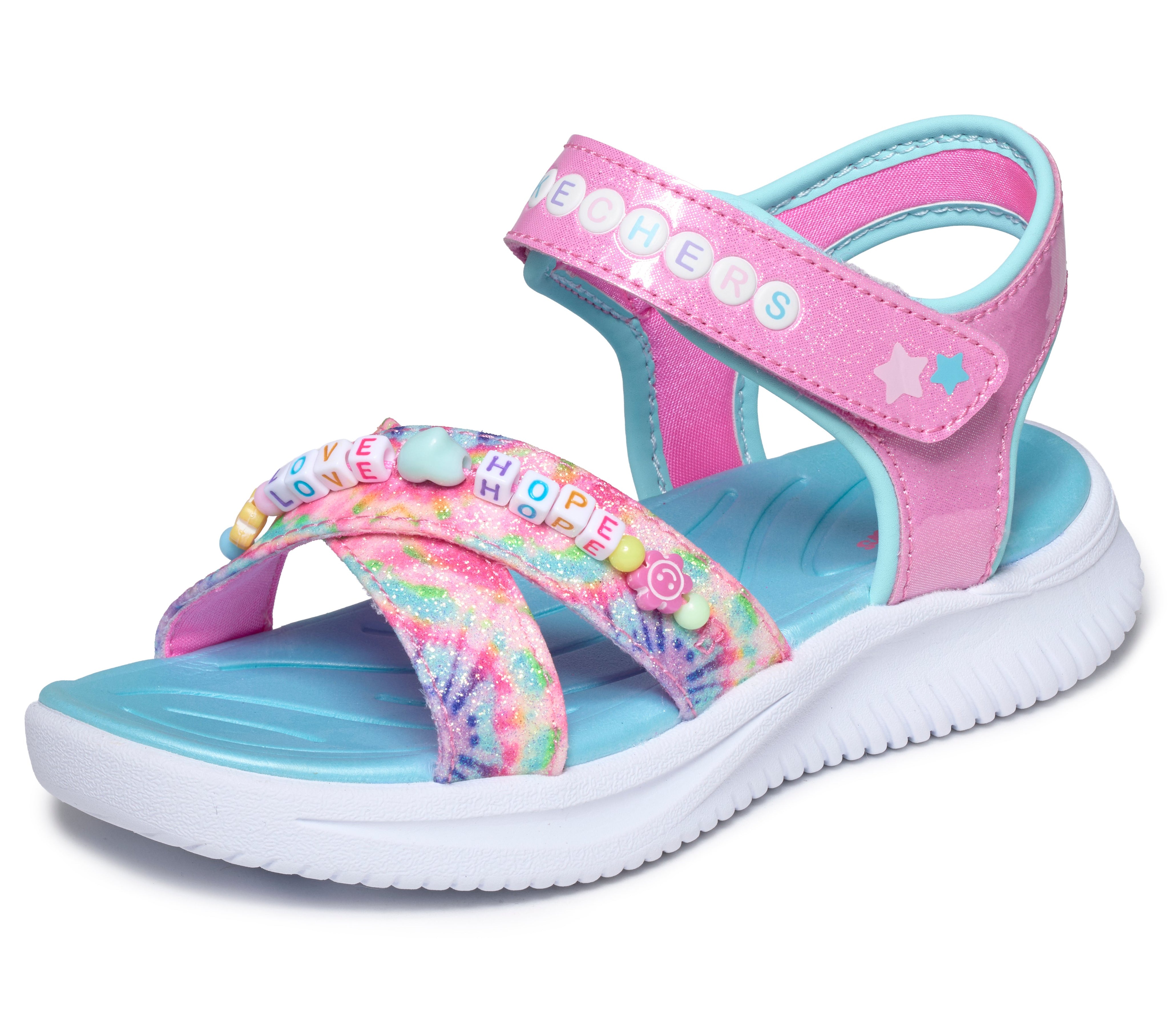 303045L - JUMPSTERS SANDAL - TIE DYE BFFS (ENFANT)