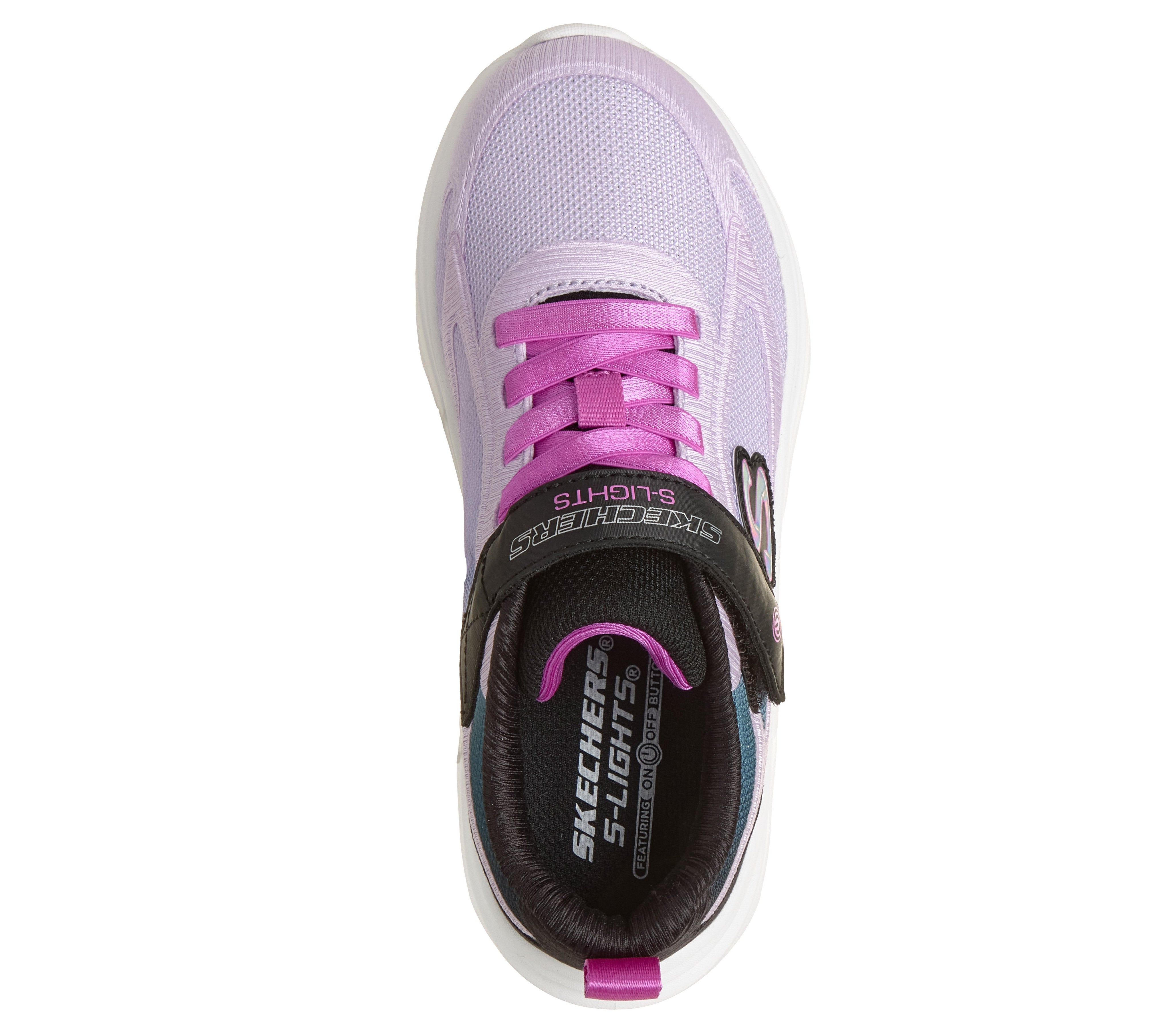 303729L BKLV - S-LIGHTS: SOLA GLOW 2.0 - DAZZLE STEPS (KIDS)