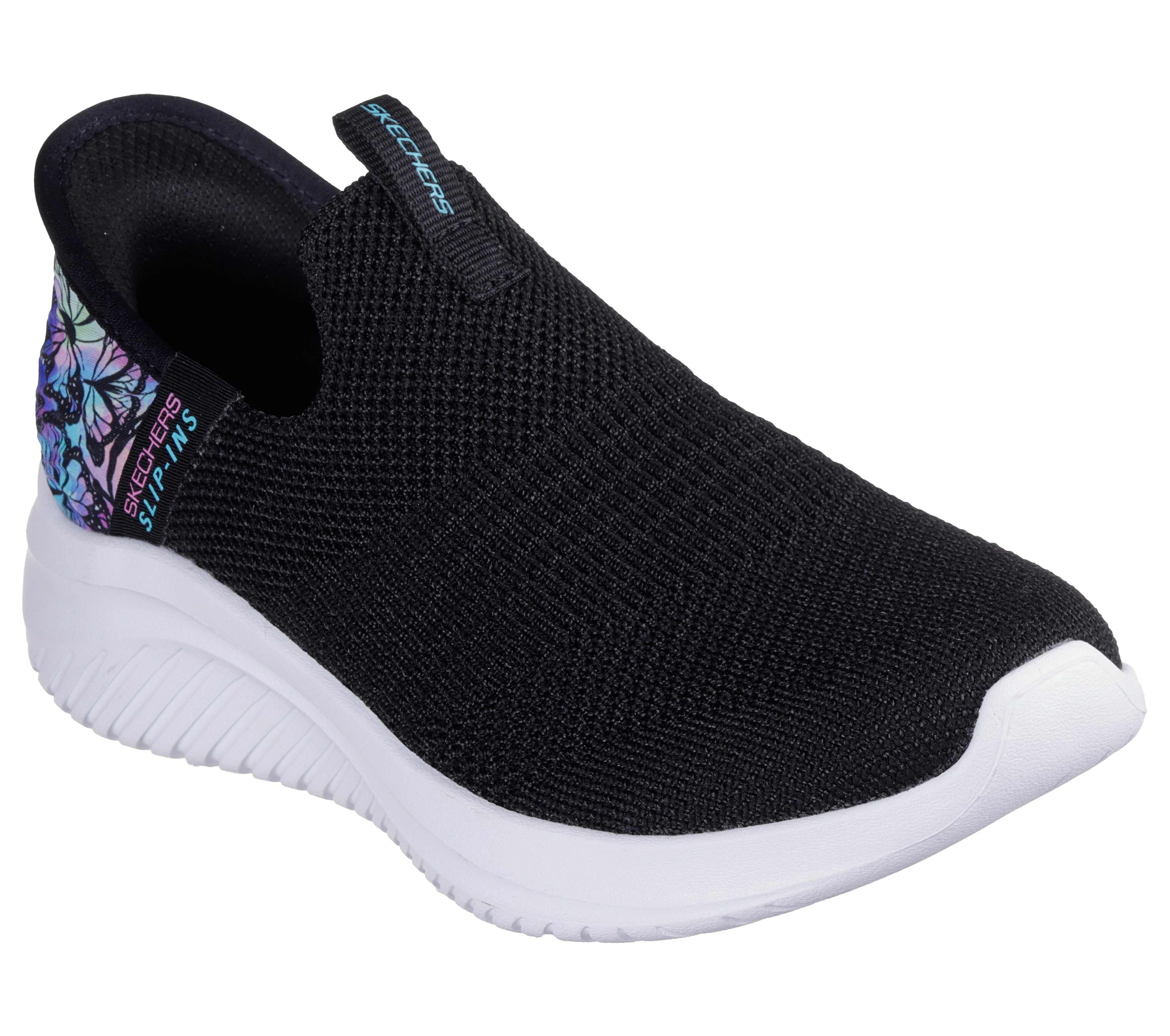 303801L - SKECHERS SLIP-INS: ULTRA FLEX 3.0 - COLORY WILD (ENFANT)