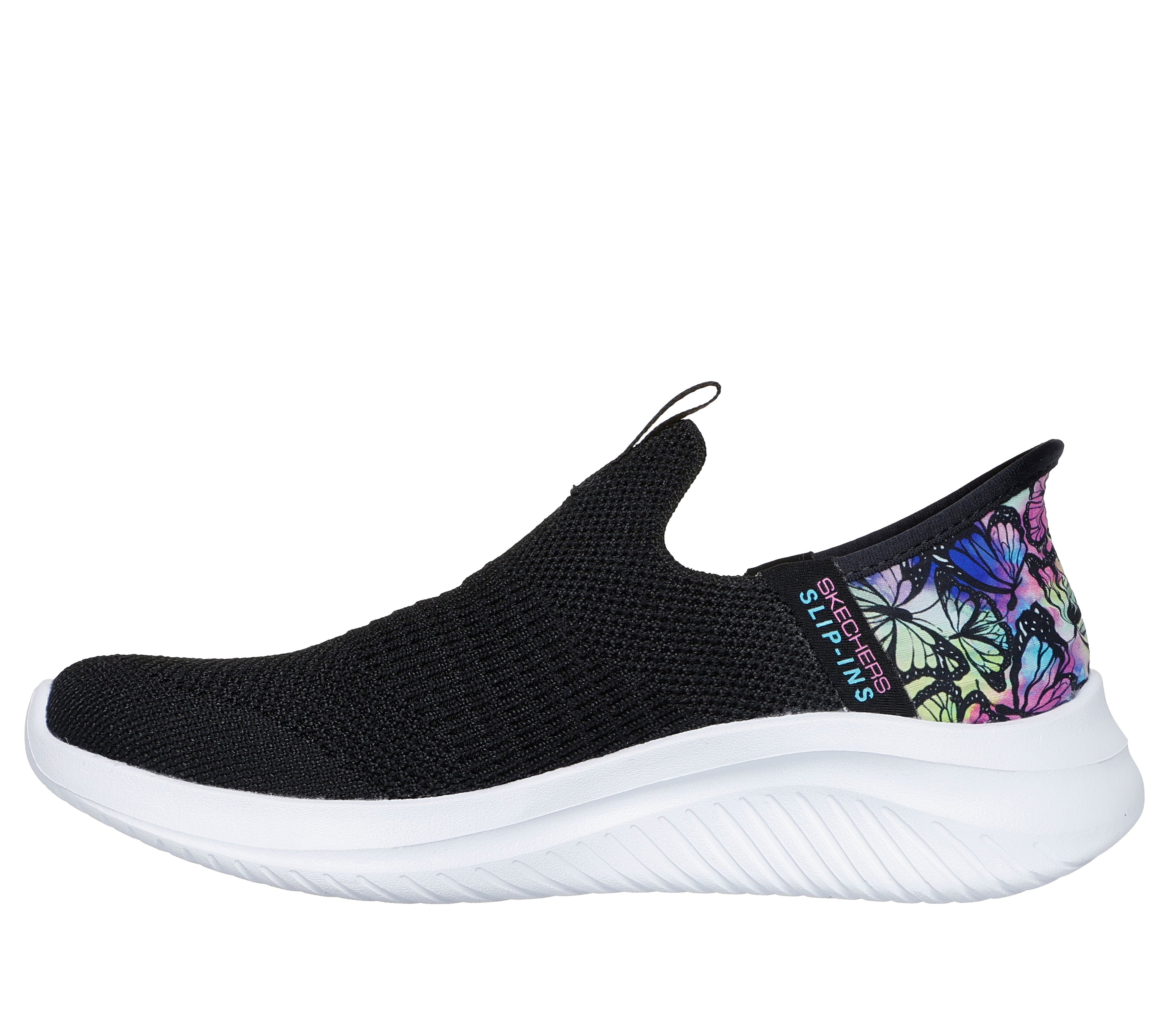 303801L - SKECHERS SLIP-INS: ULTRA FLEX 3.0 - COLORY WILD (ENFANT)