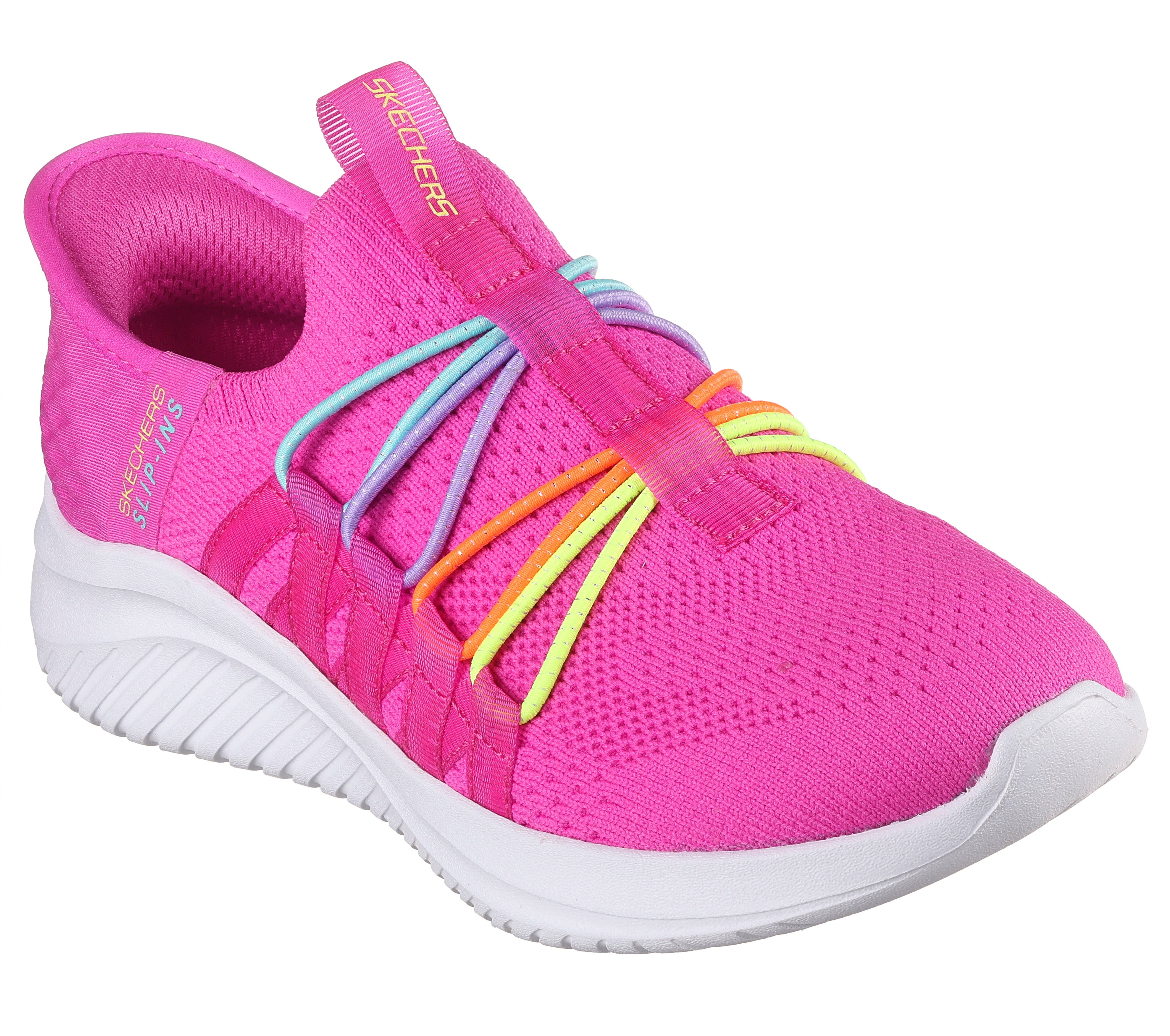 303824L - SKECHERS SLIP-INS: ULTRA FLEX 3.0 - BUNGEE FUN (ENFANT)