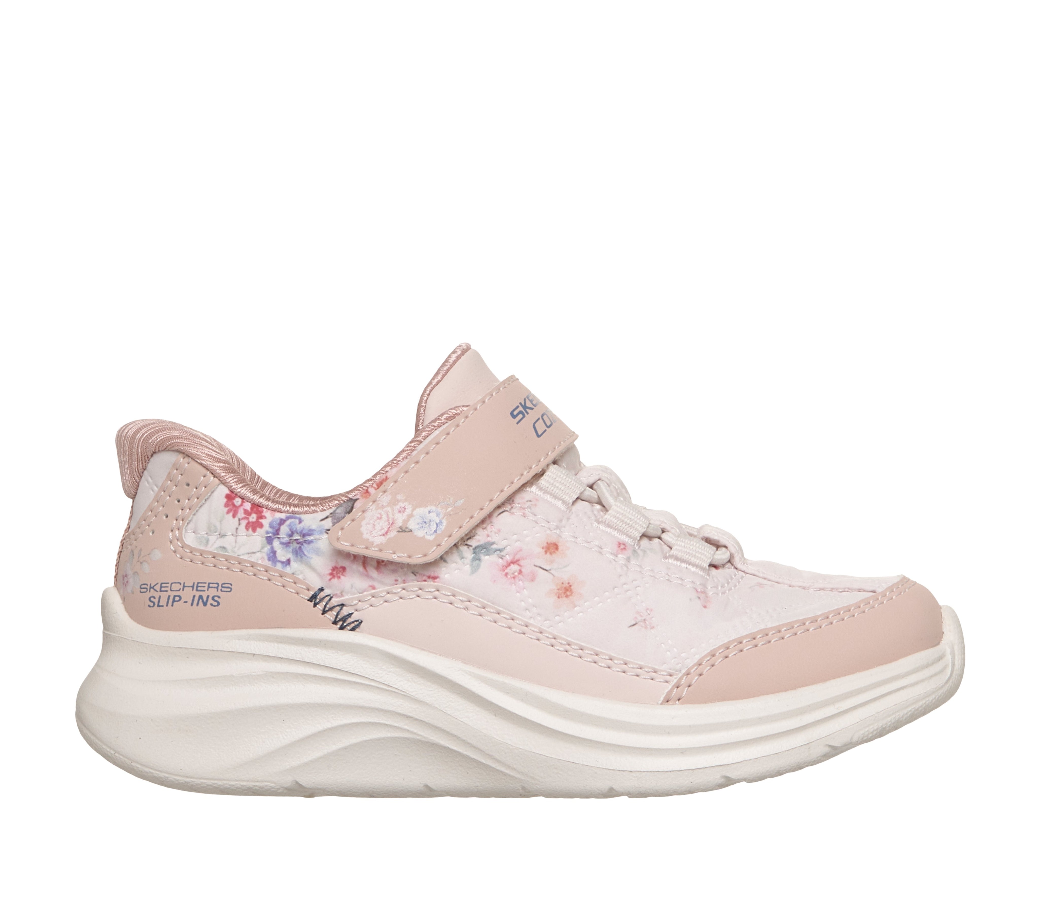 304105N - SKECHERS SLIP-INS: COMFY SPRINTS - COZY FIT LIL FLOWER (ENFANT)