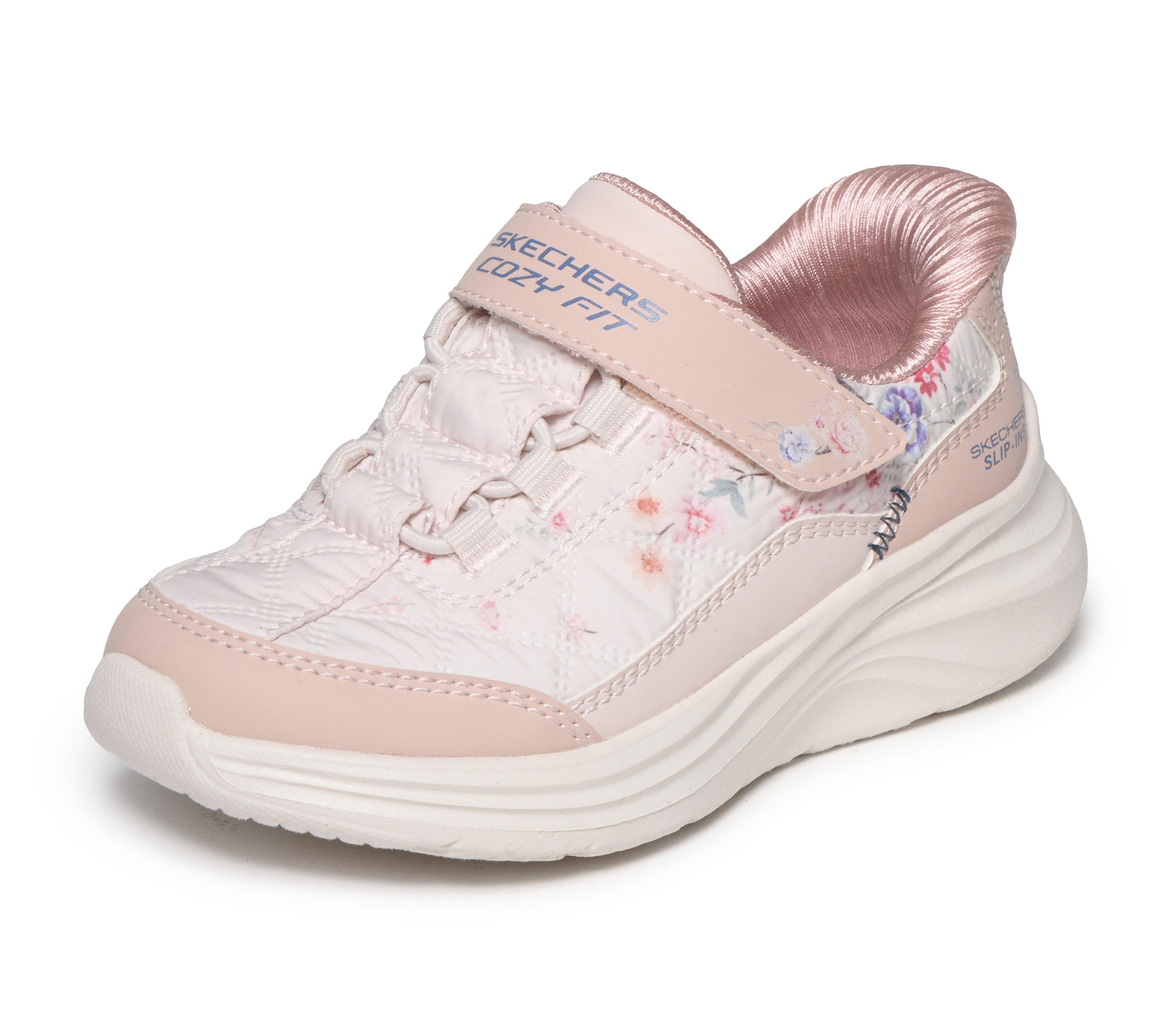 304105N - SKECHERS SLIP-INS: COMFY SPRINTS - COZY FIT LIL FLOWER (ENFANT)