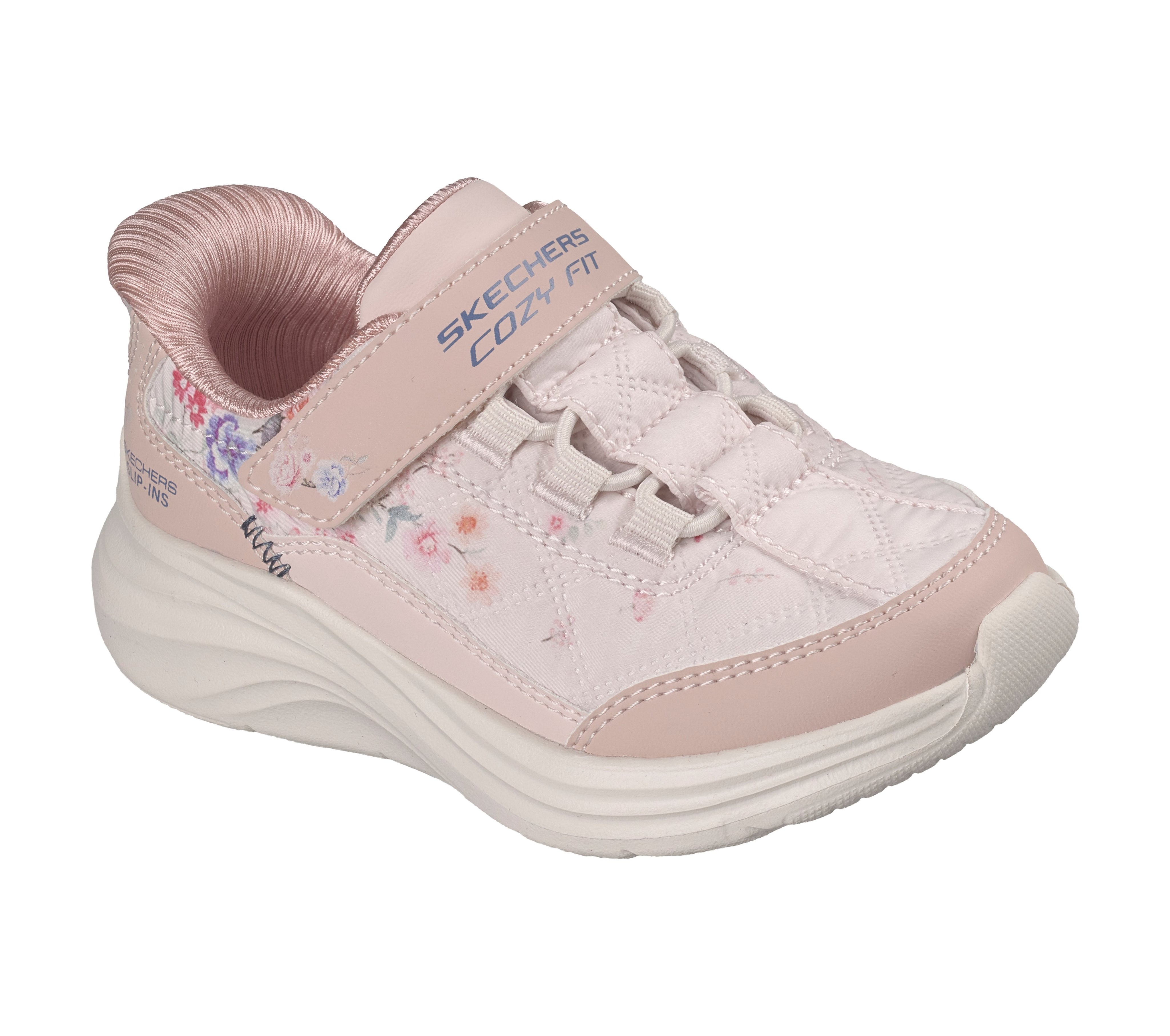304105N - SKECHERS SLIP-INS: COMFY SPRINTS - COZY FIT LIL FLOWER (ENFANT)