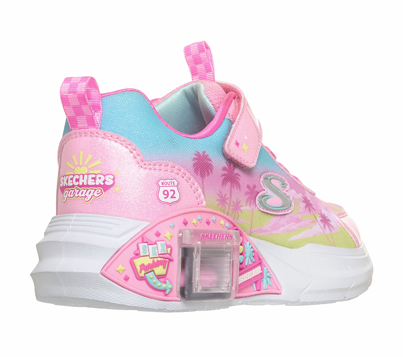 304351L - SKECHERS GARAGE - GLAM RACER (ENFANT)